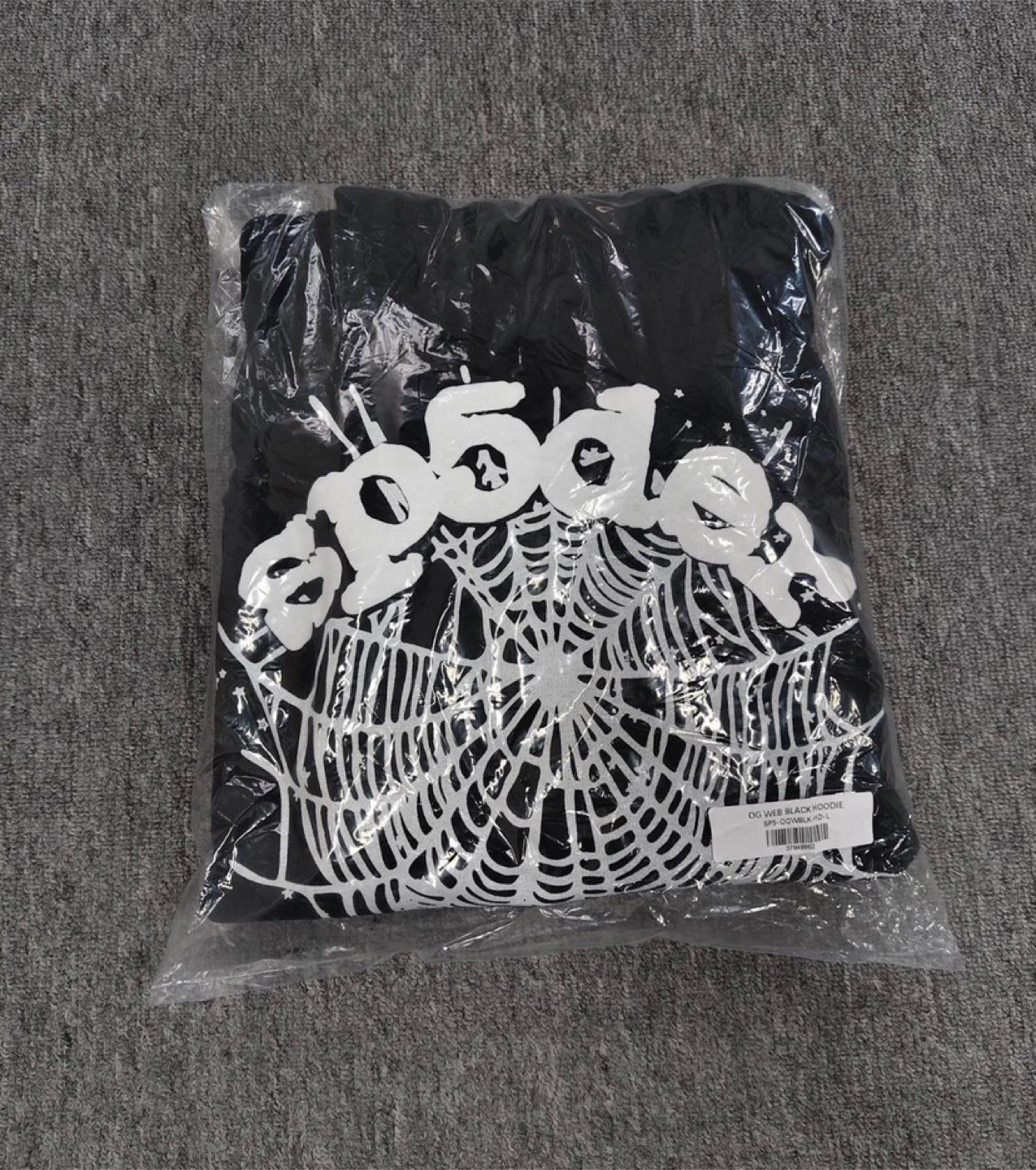 Sp5der OG Black/White Web Hoodie – All Sizes - photo 5
