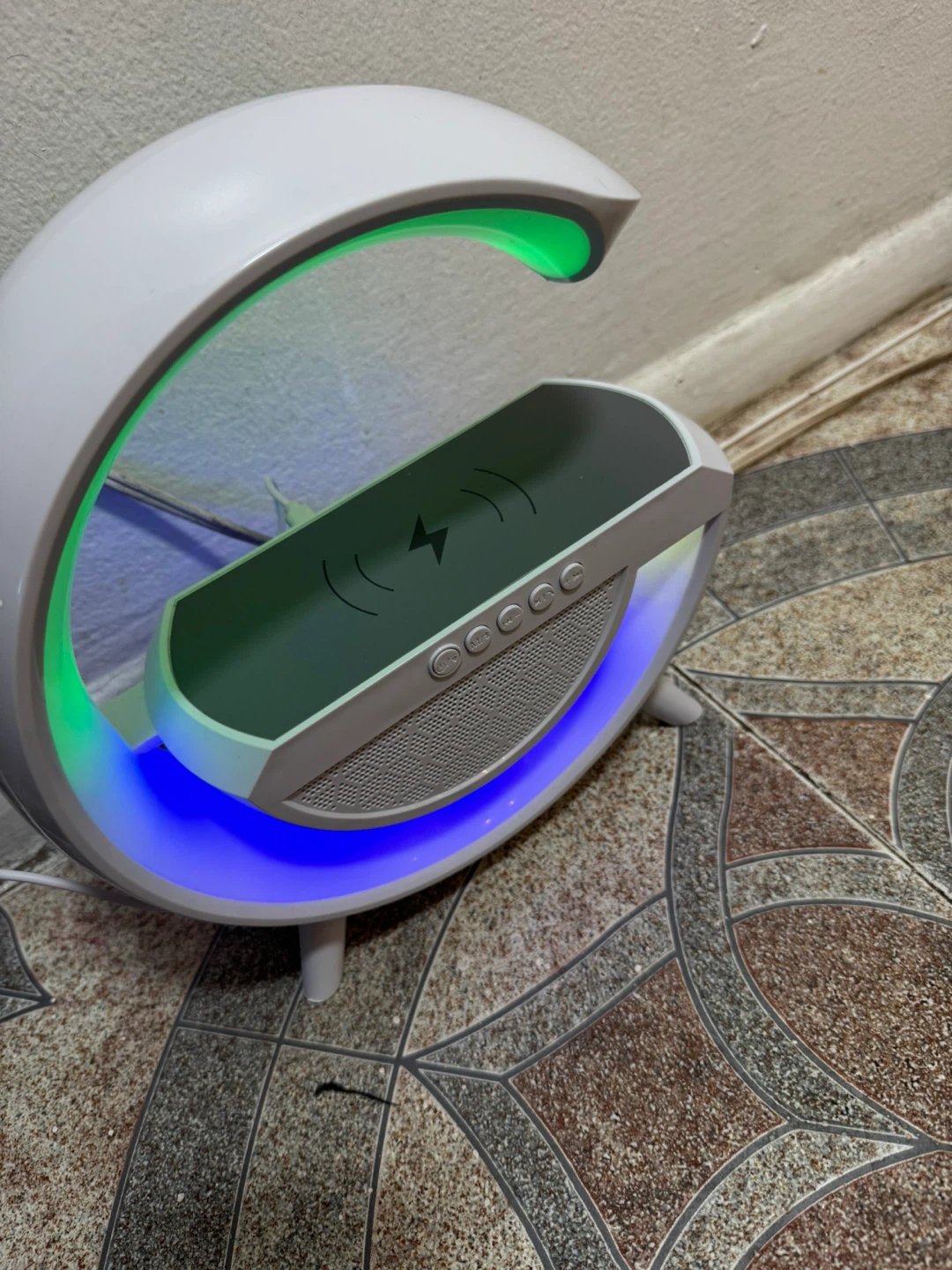 Sunrise Alarm Clock with Wireless Charger and Bluetooth Speaker - photo 3