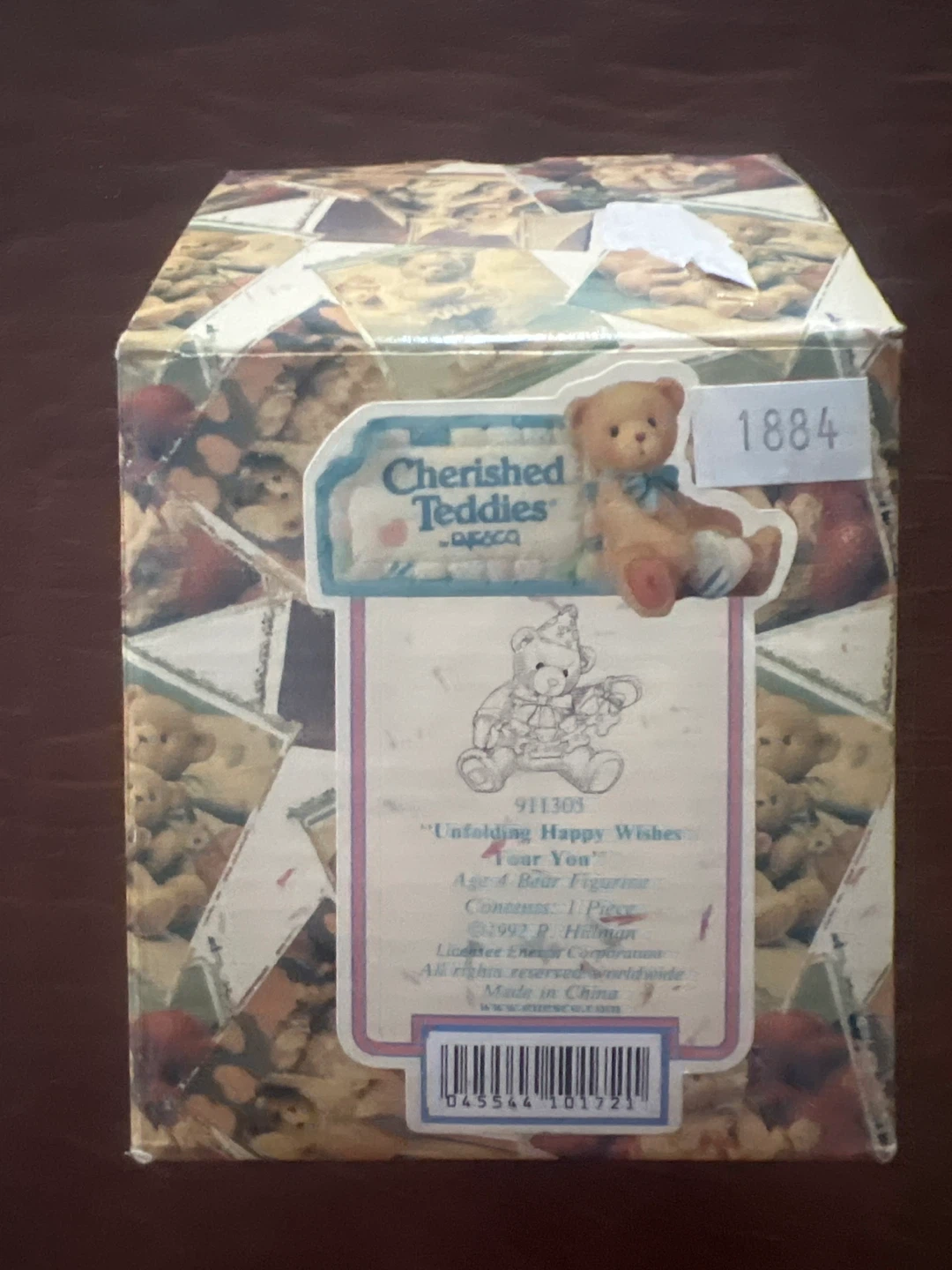 Cherished Teddies: 4th Birthday Figurine - photo 3