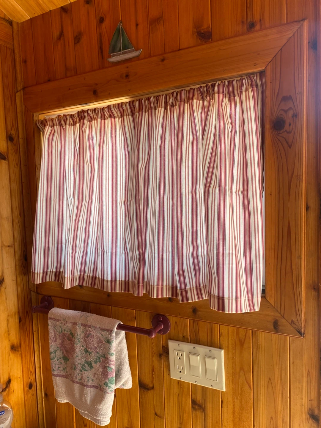 1-Panel Striped Curtain - photo 2