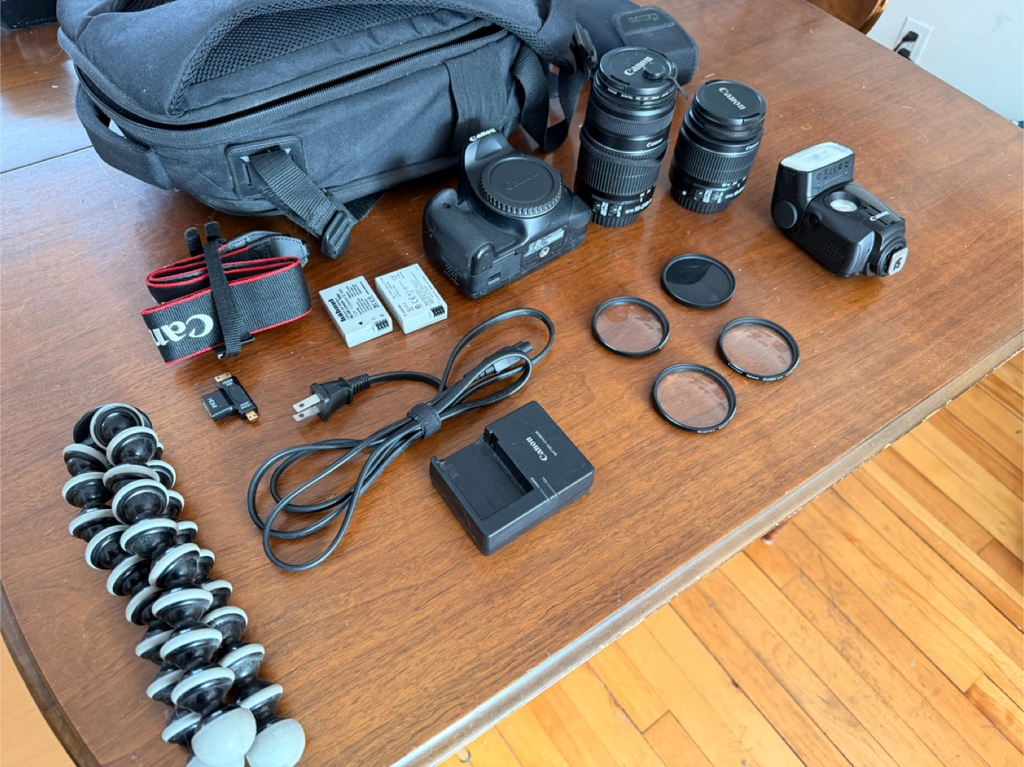 Canon EOS Rebel T2i with Accessories