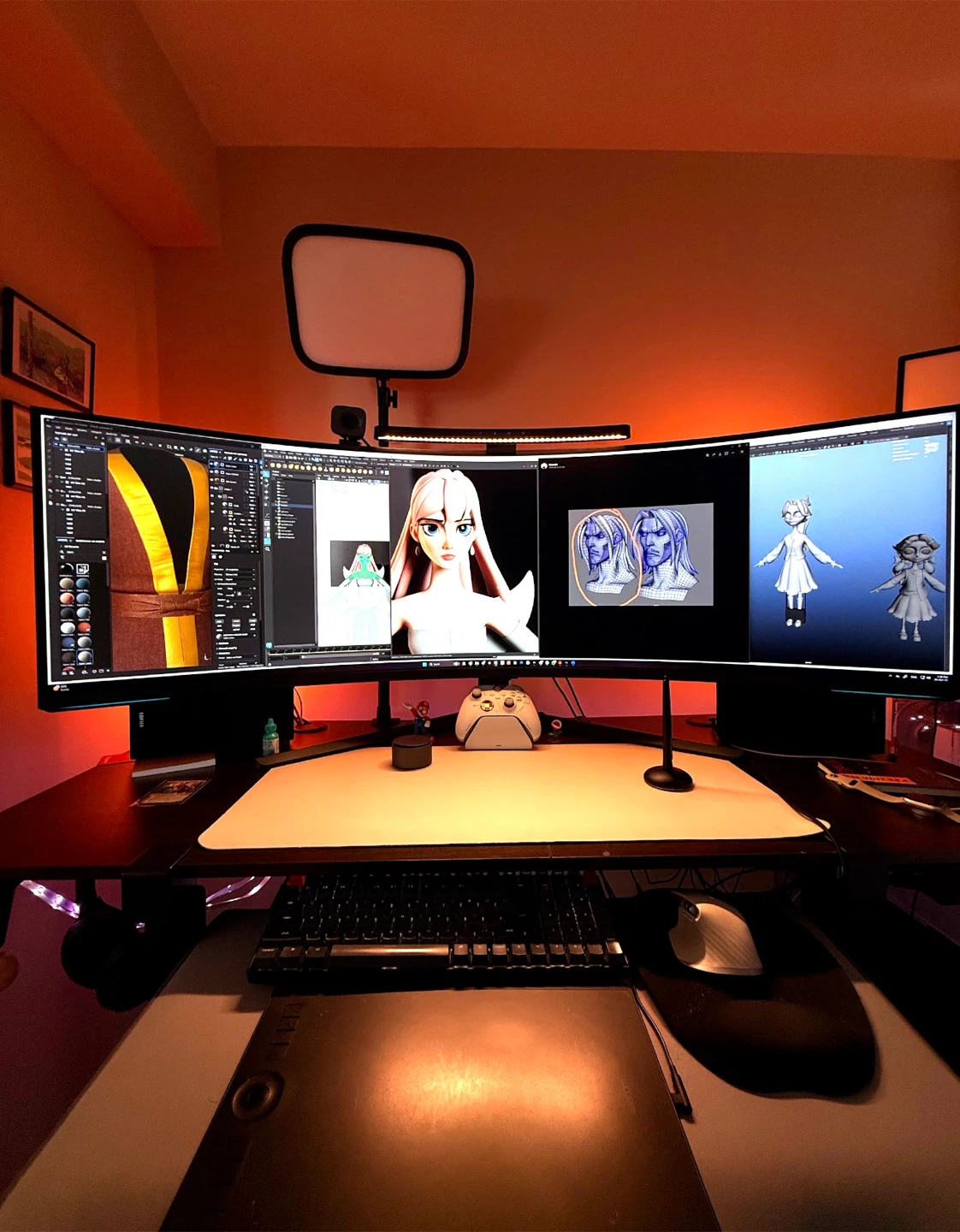 Standing Desk (electric) + Keyboard Tray - photo 2