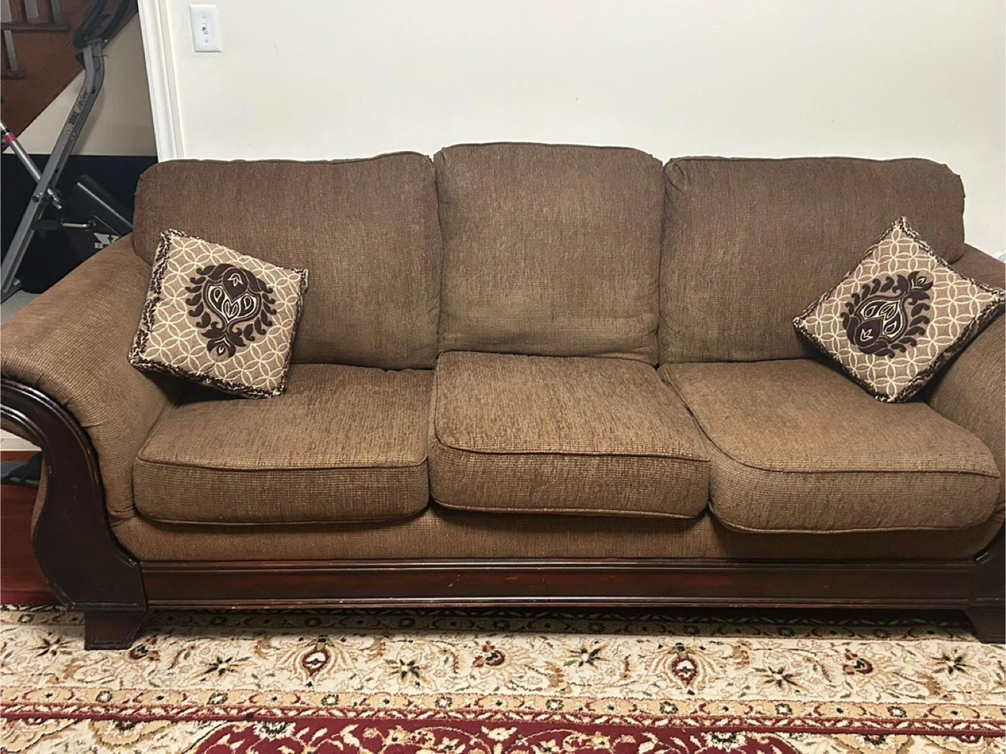 Brown Sofa