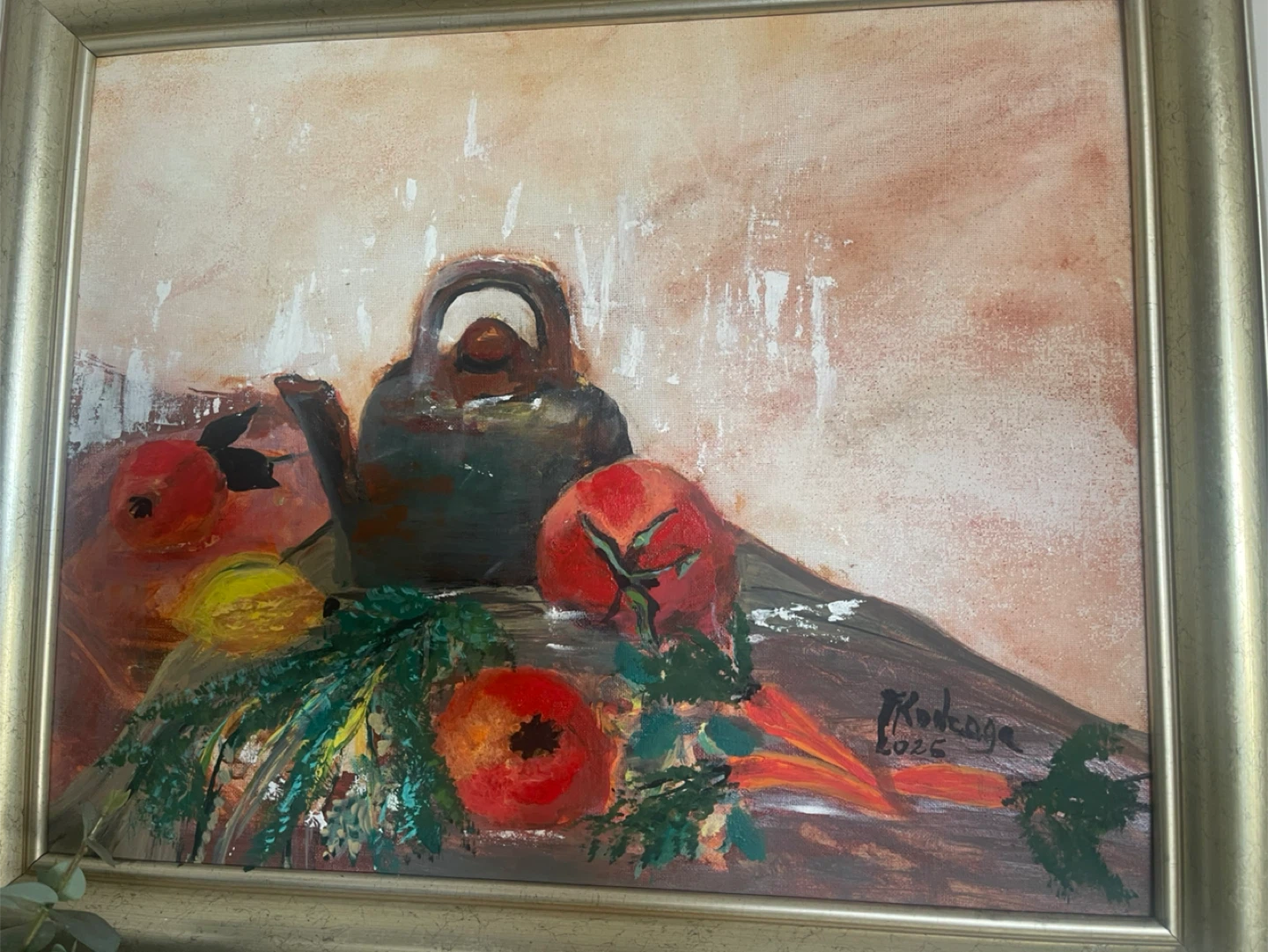 Hand painted picture