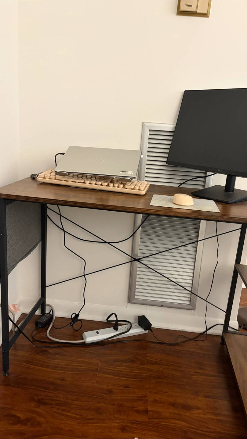 L-Shaped Desk with Shelves - photo 4