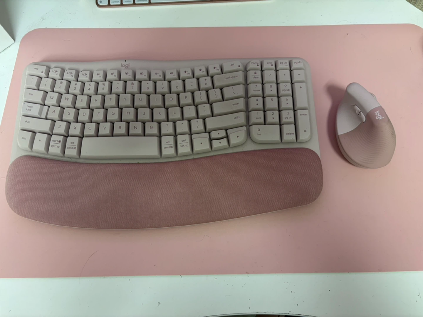 Logitech Ergo Keyboard and Mouse Set