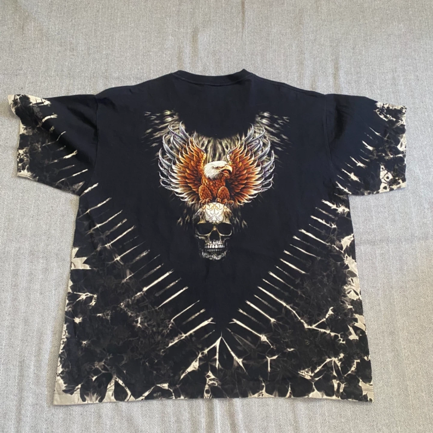 Survivors Eagle Skull Graphic T-Shirt XXL - photo 5