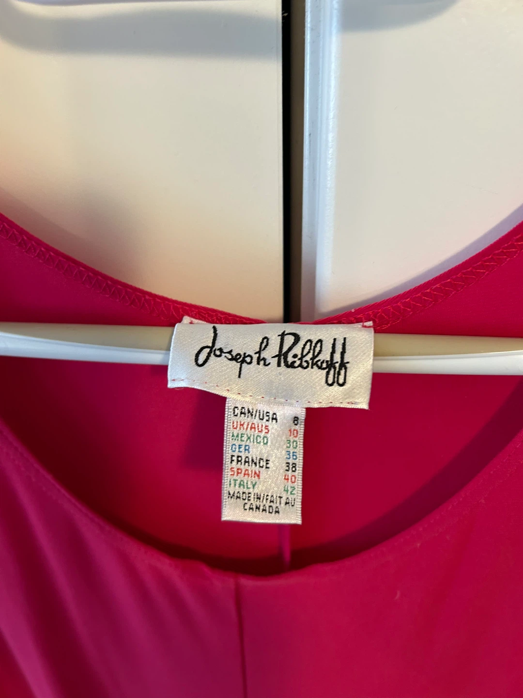 Joseph Ribkoff Magent Dress Size 8 - photo 3