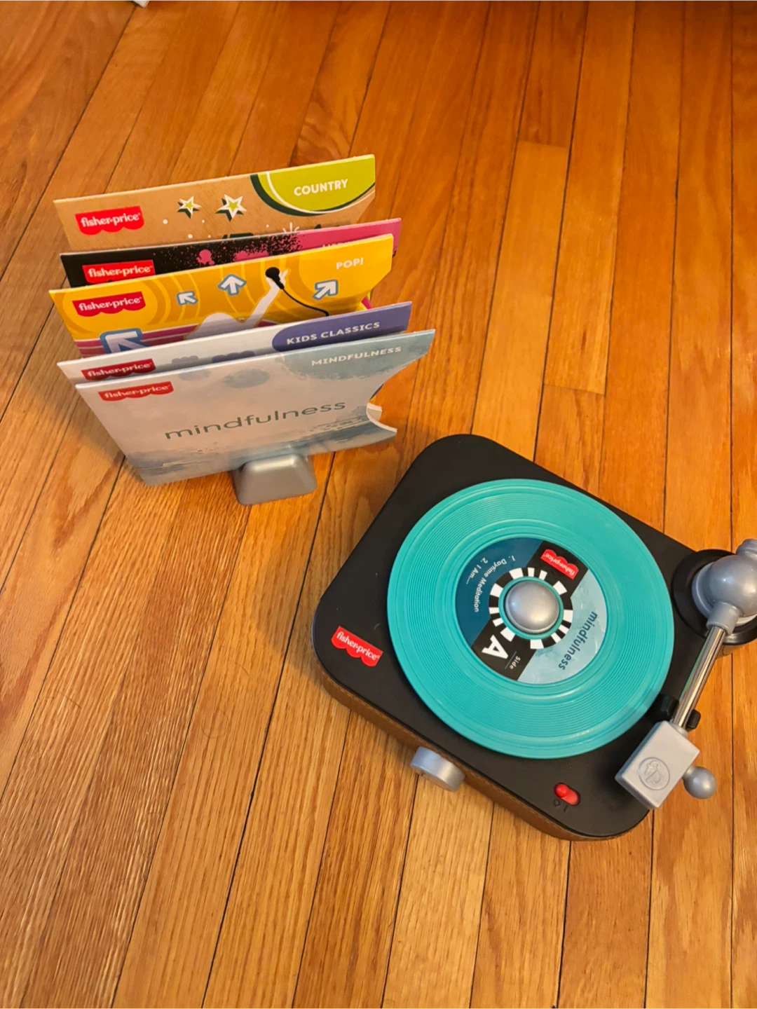 Fisher-Price Record Player with Music Records - photo 5