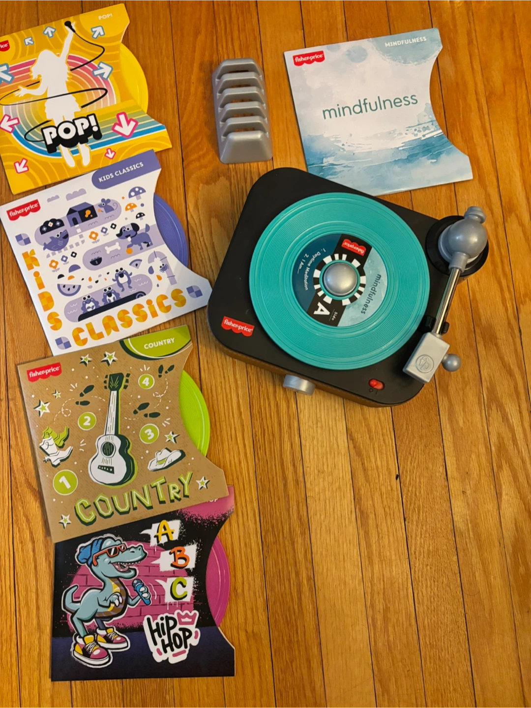 Fisher-Price Record Player with Music Records