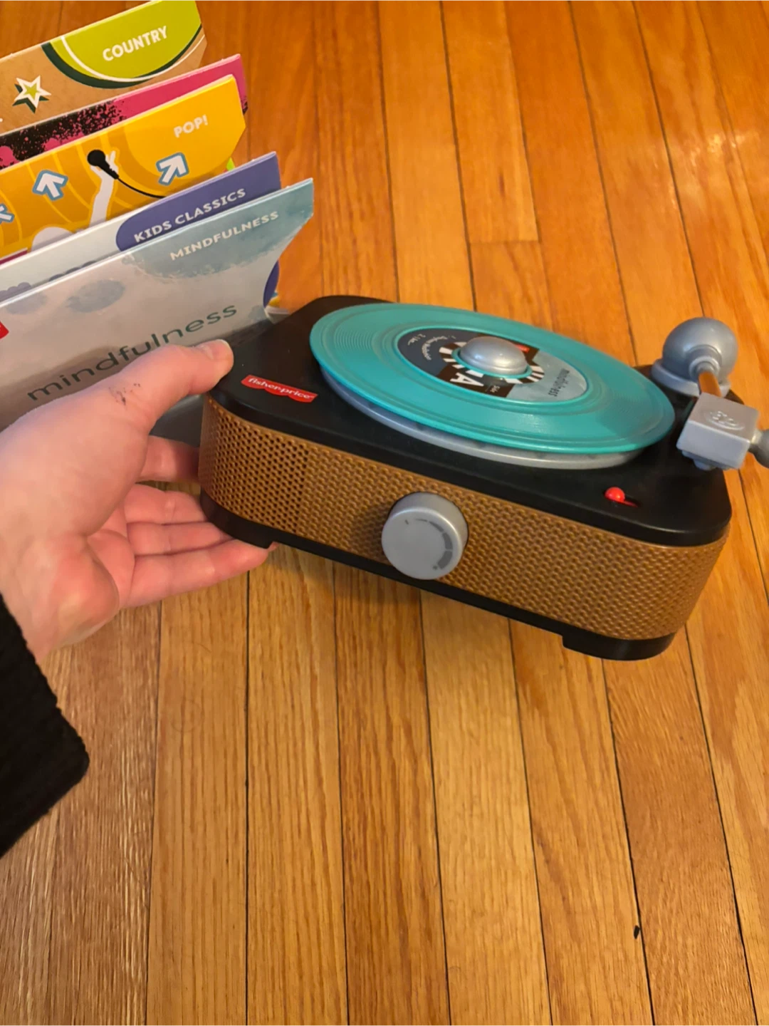 Fisher-Price Record Player with Music Records - photo 4