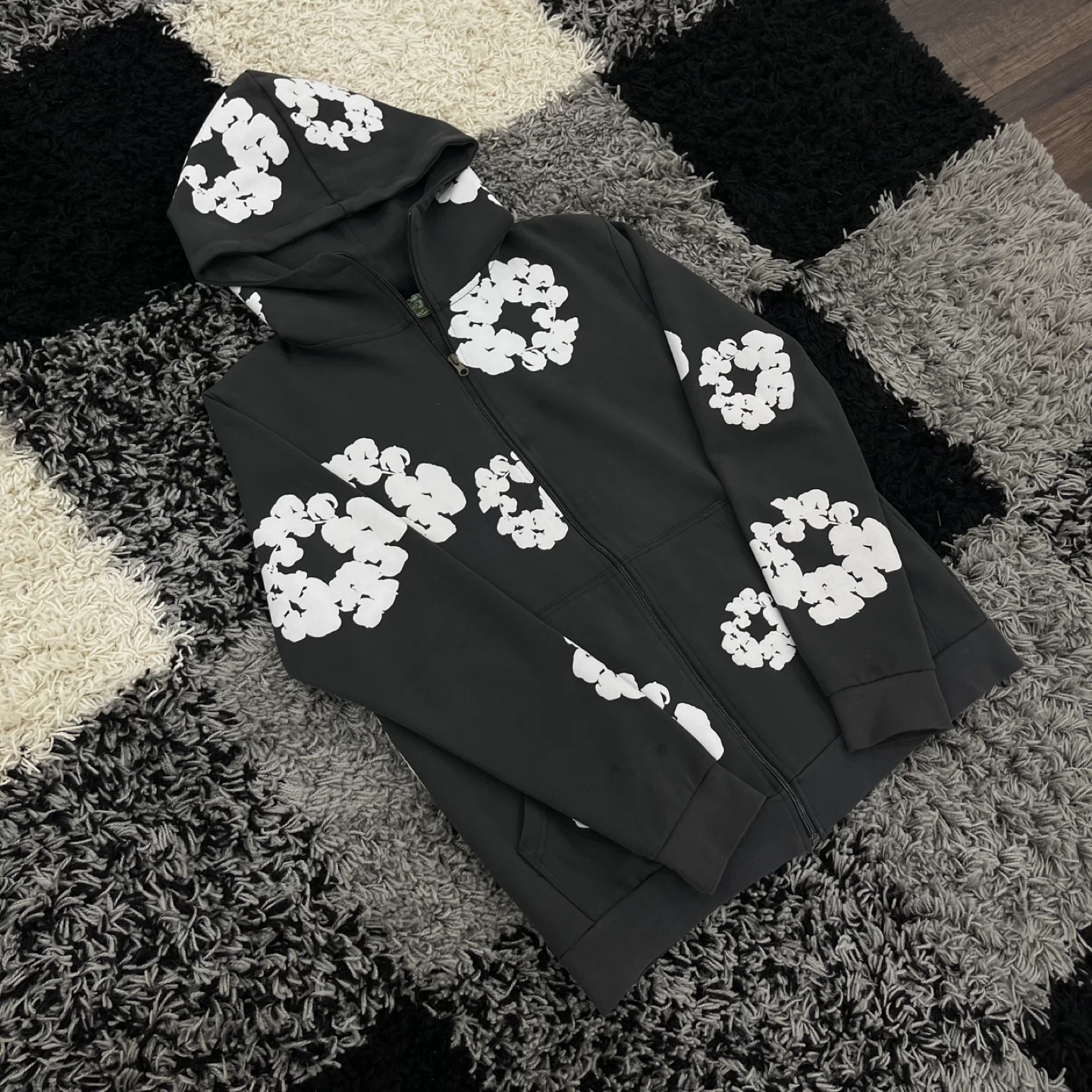 Denim Tears Full Zip Hoodie - photo 2