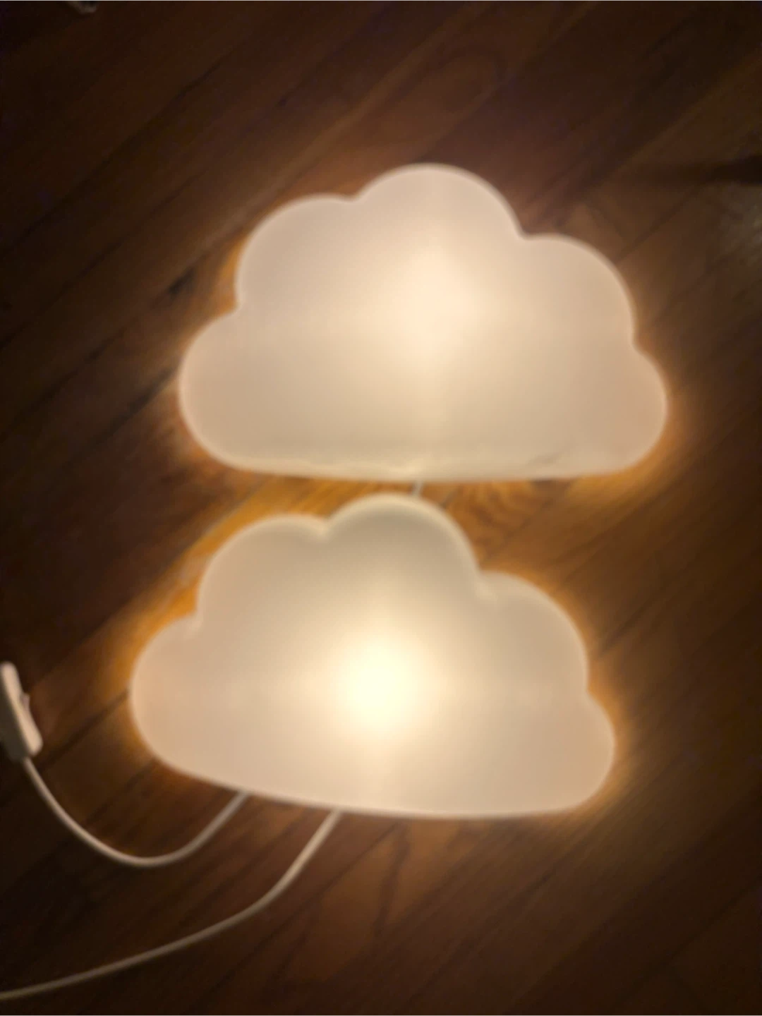 2 Cloud Shaped Night Lights - photo 3