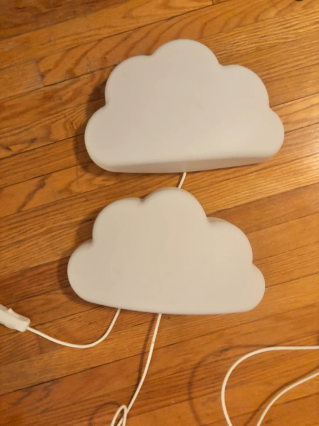 2 Cloud Shaped Night Lights