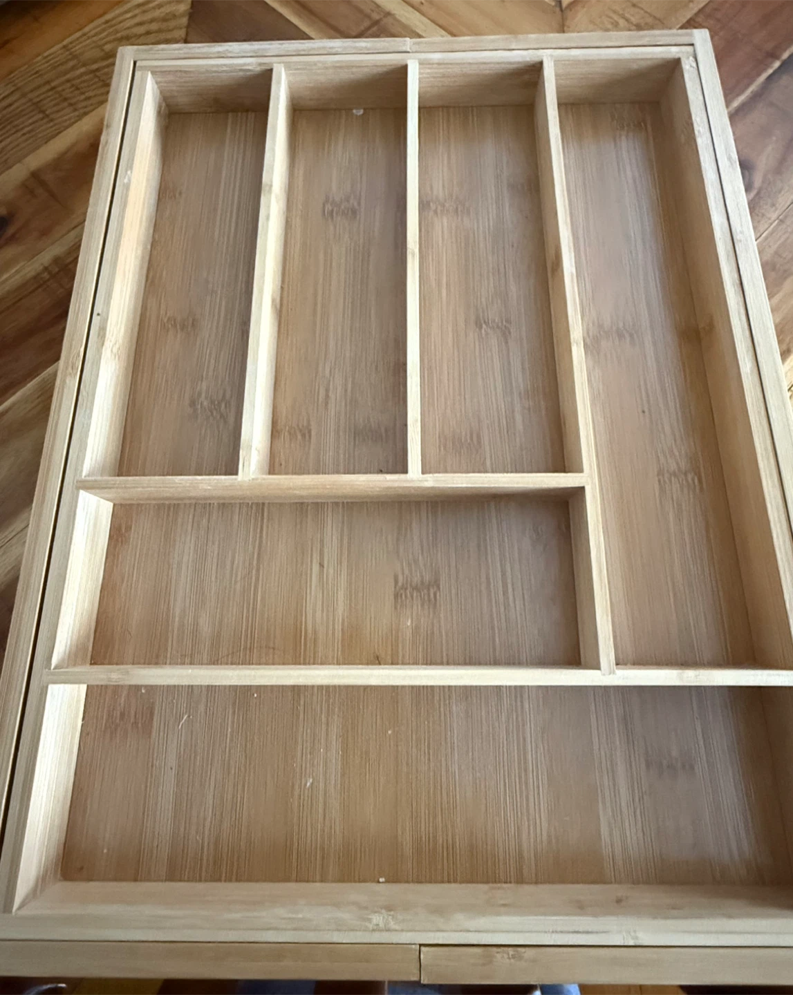 Bambüsi Expandable Bamboo Drawer Organizer