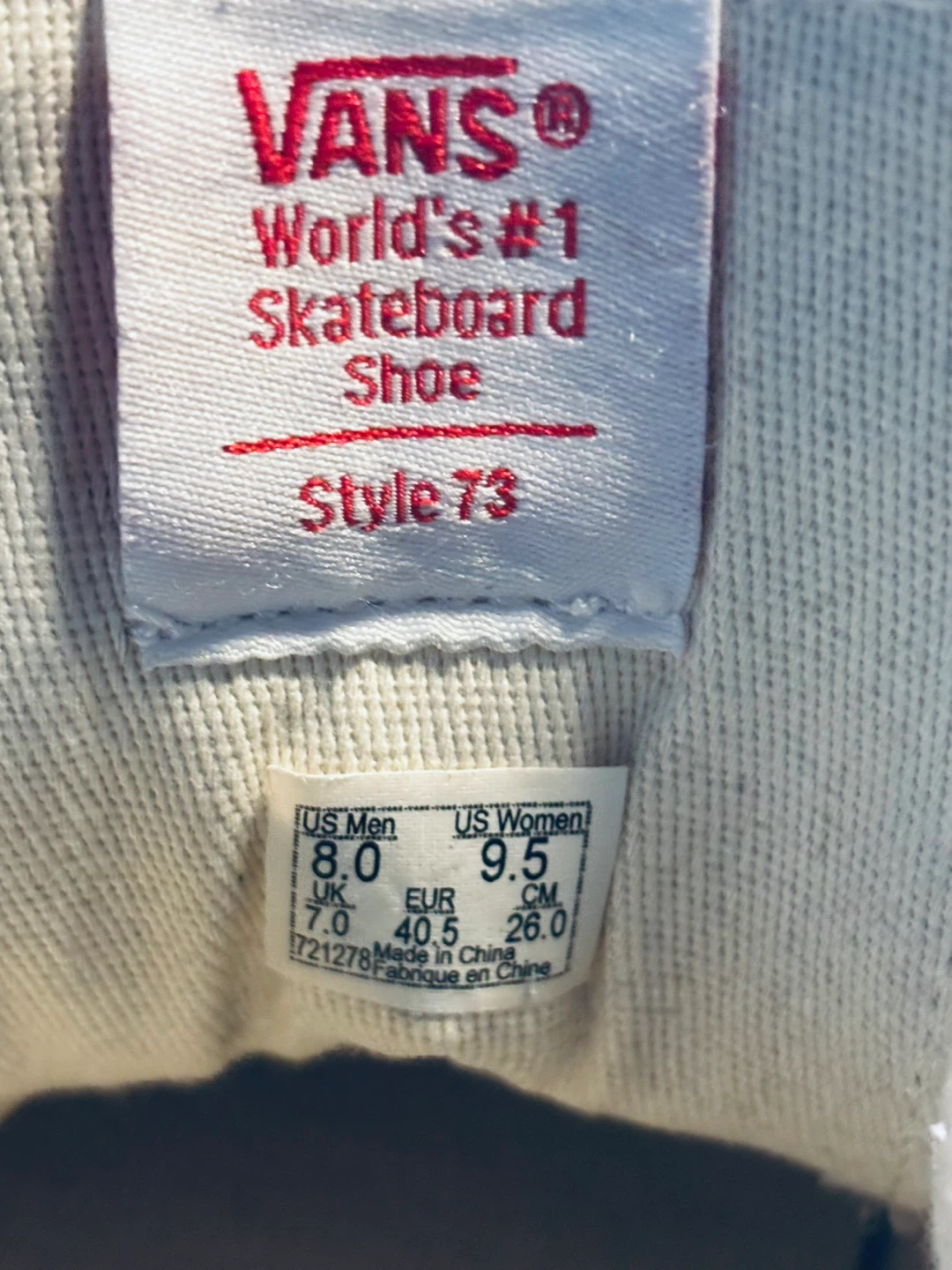 Vans Style 73 Skate Shoes - photo 4