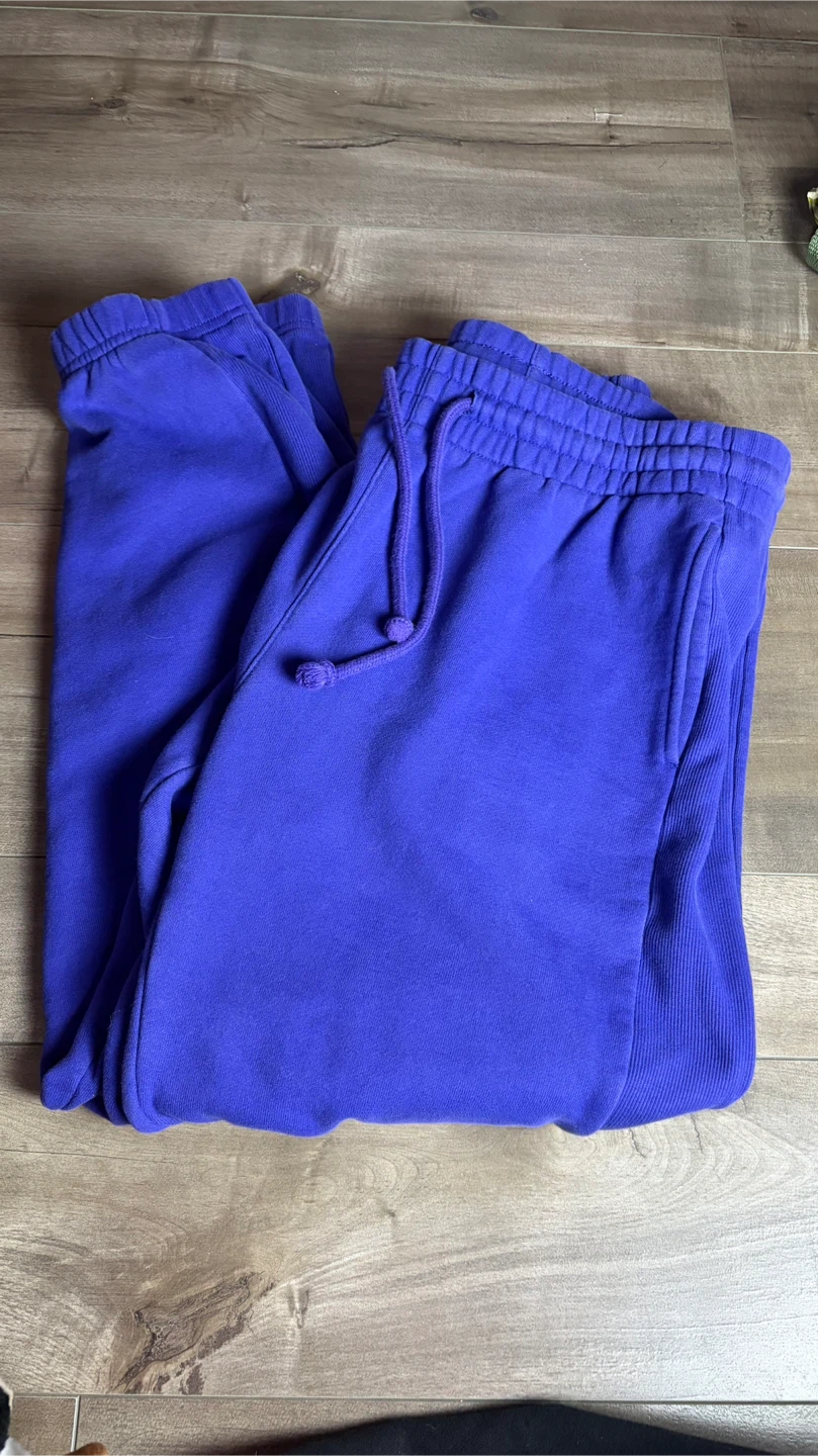 TNA Deep Purple Boyfriend Fleece Joggers