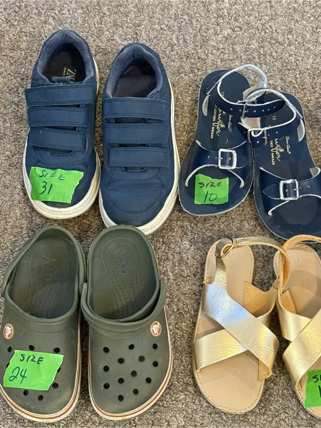 Lot of  Sandals Sizes as shown - photo 2