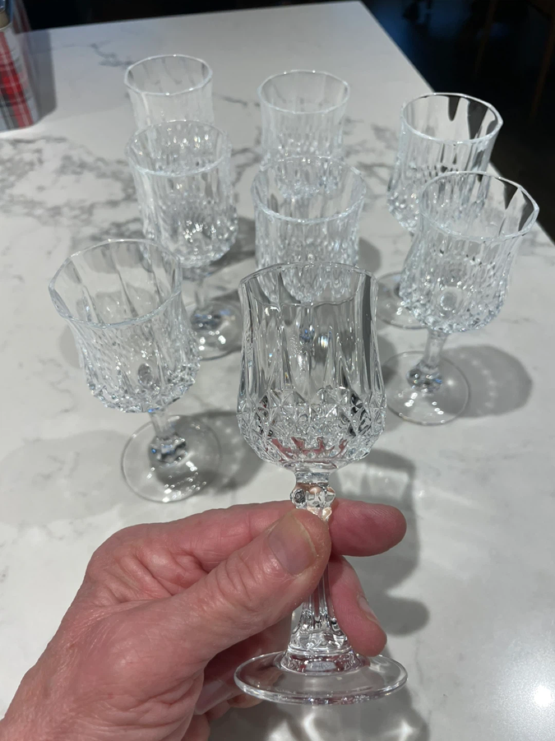 Vintage crystal glassware - photo 2