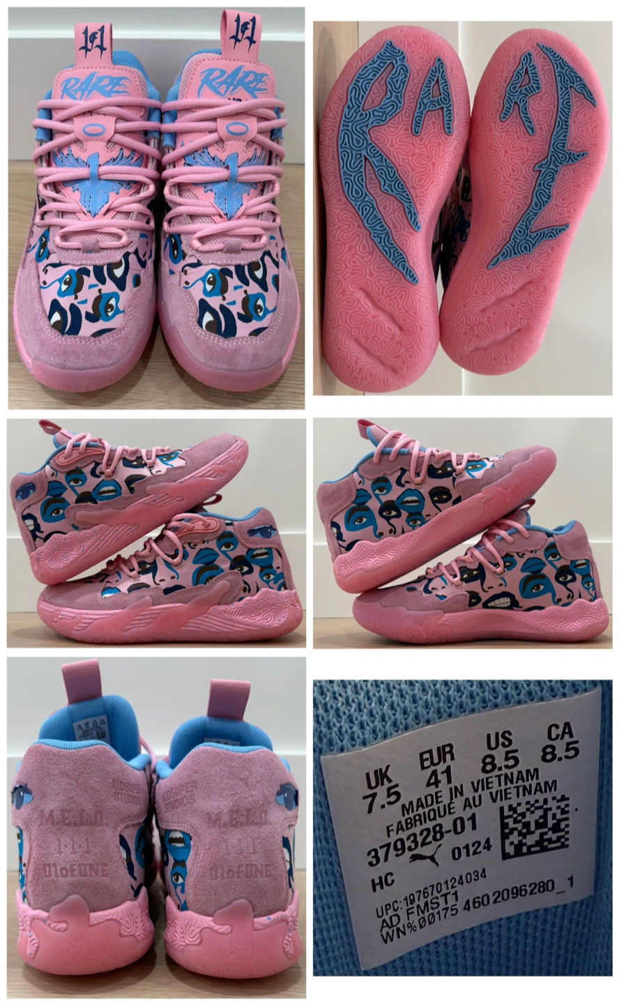Puma LaMelo Ball MB.03 KidSuper - Size 8.5 US Men's - $35 OBO