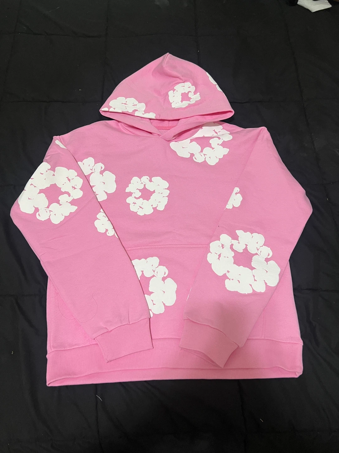 Denim Tears Pink Hoodie - photo 2