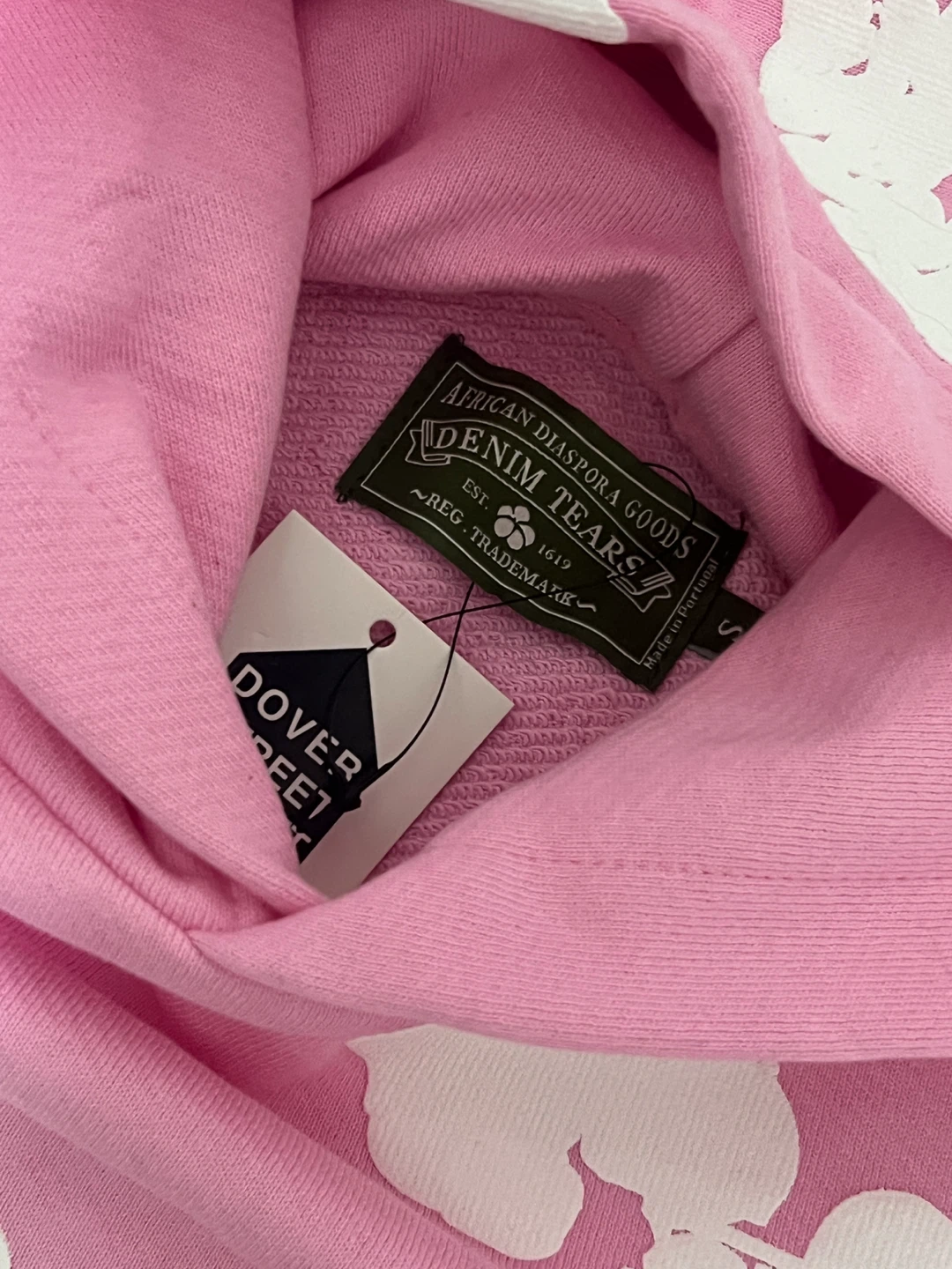 Denim Tears Pink Hoodie - photo 5