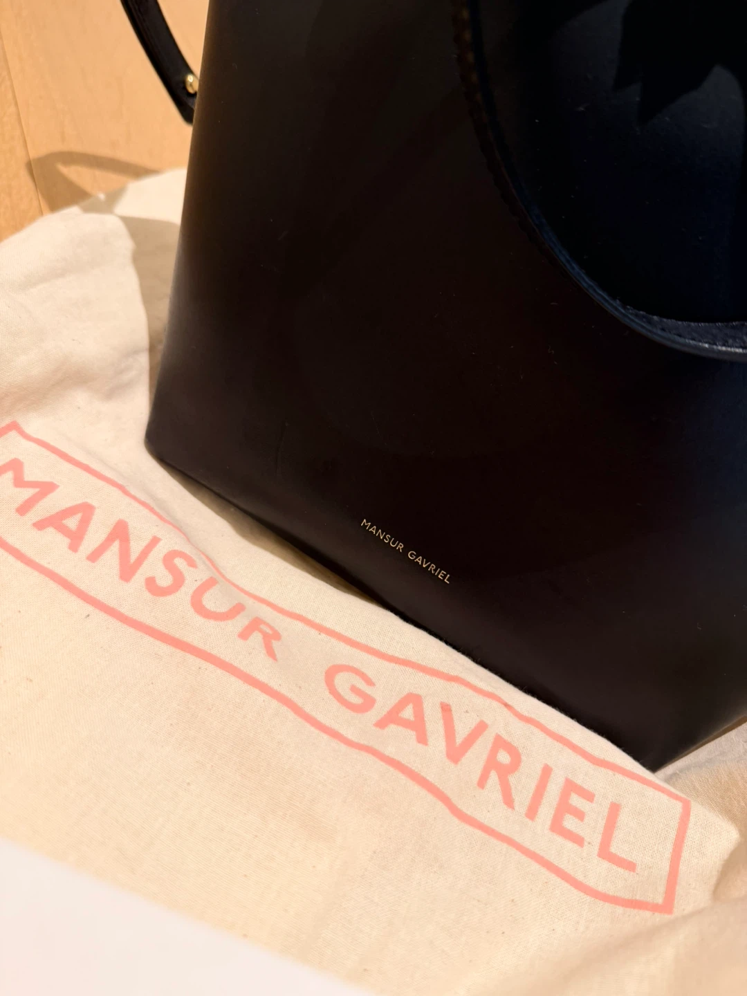 👜Mansur Gavriel Leather Bucket Bag - photo 2