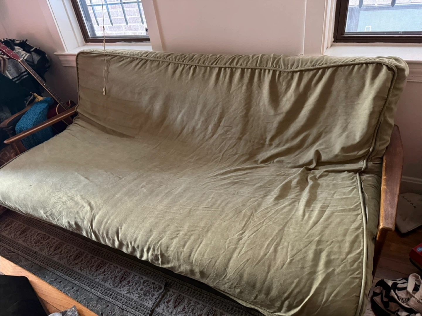 Mid century pull out couch - photo 3