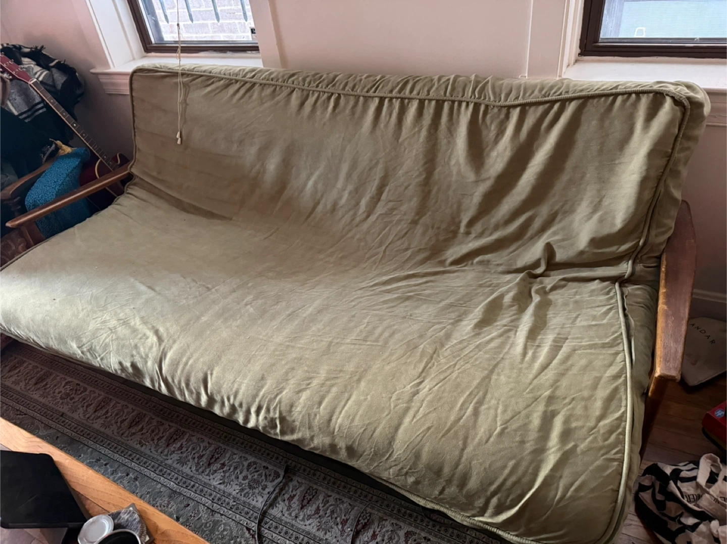 Mid century pull out couch - photo 4