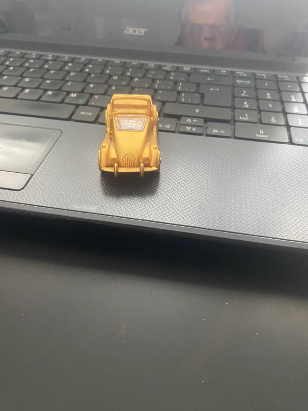 Gold Car Shaped Watch
