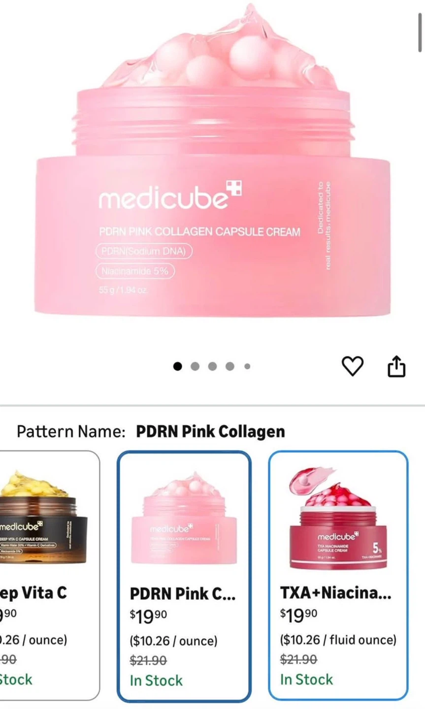 Medicube PDRN Pink Collagen Capsule Cream🏆 - photo 4