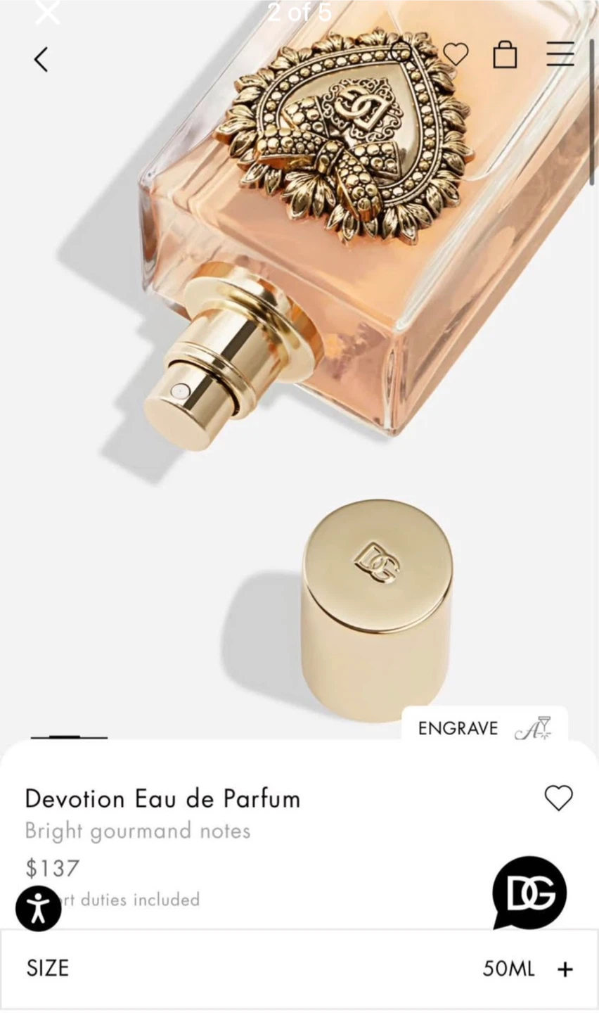 Dolce & Gabbana My Devotion Eau de Parfum Intense 50ml🏆 - photo 2
