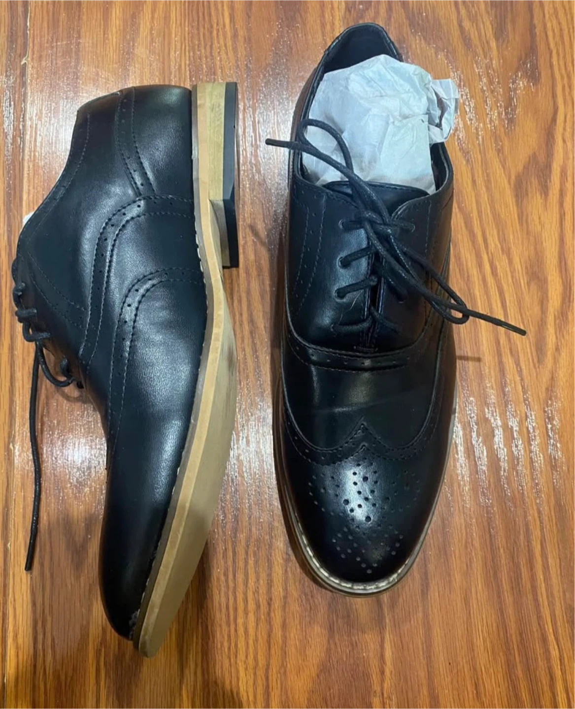 Stacy Adams Black Wingtip Oxford Dress Shoes🏆 - photo 2