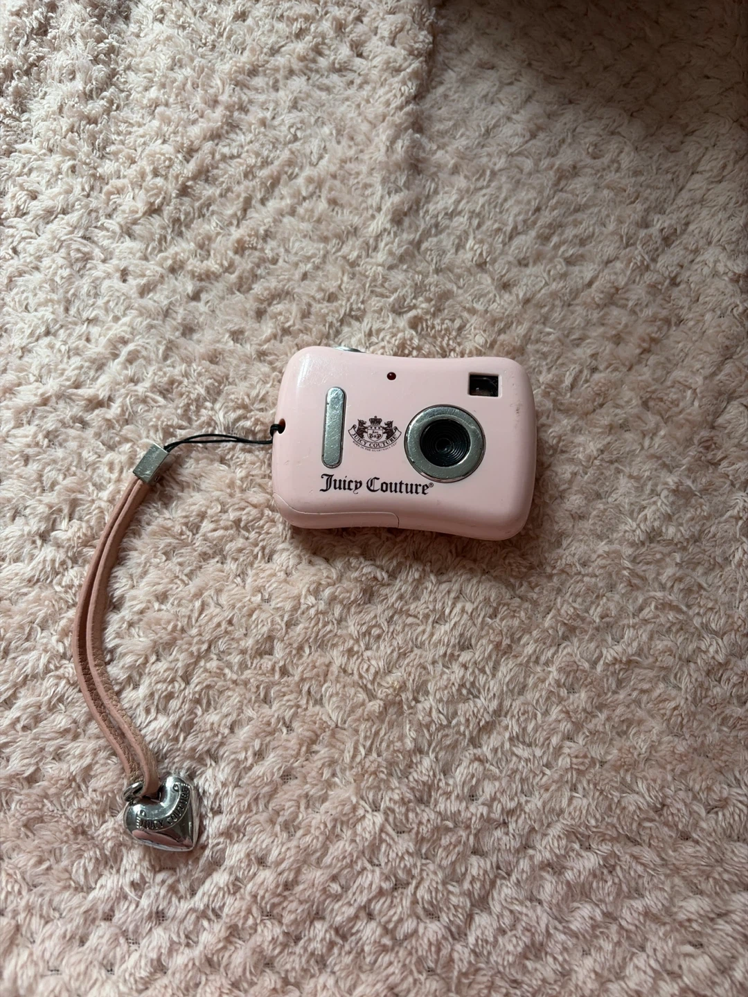 ✨RARE✨ Juicy Couture Pink Digital Camera with Heart Charm