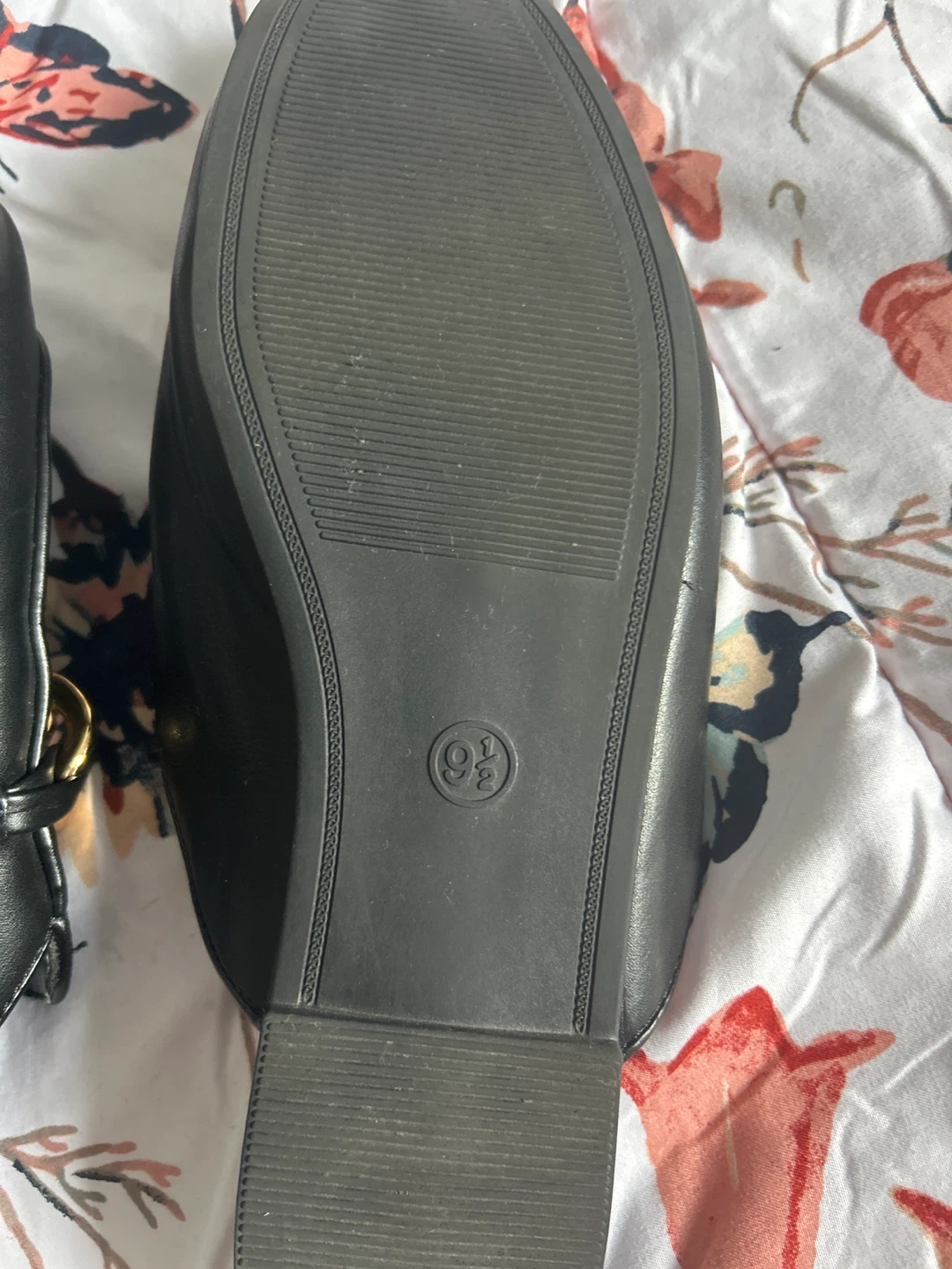A New Day Black Mules with Gold Chain - Size 9.5 - photo 3