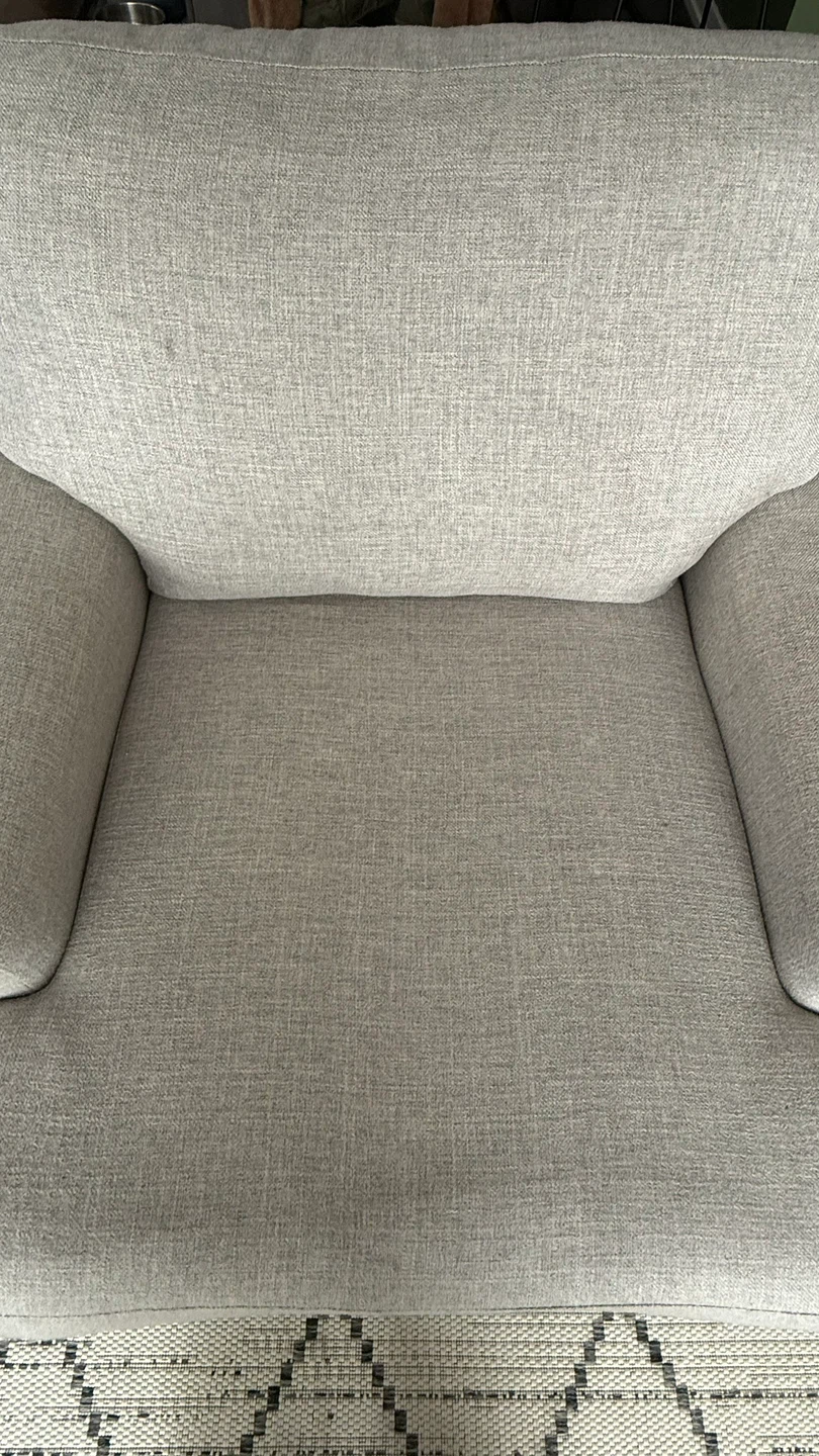 Light Gray Fabric Sofa - photo 5