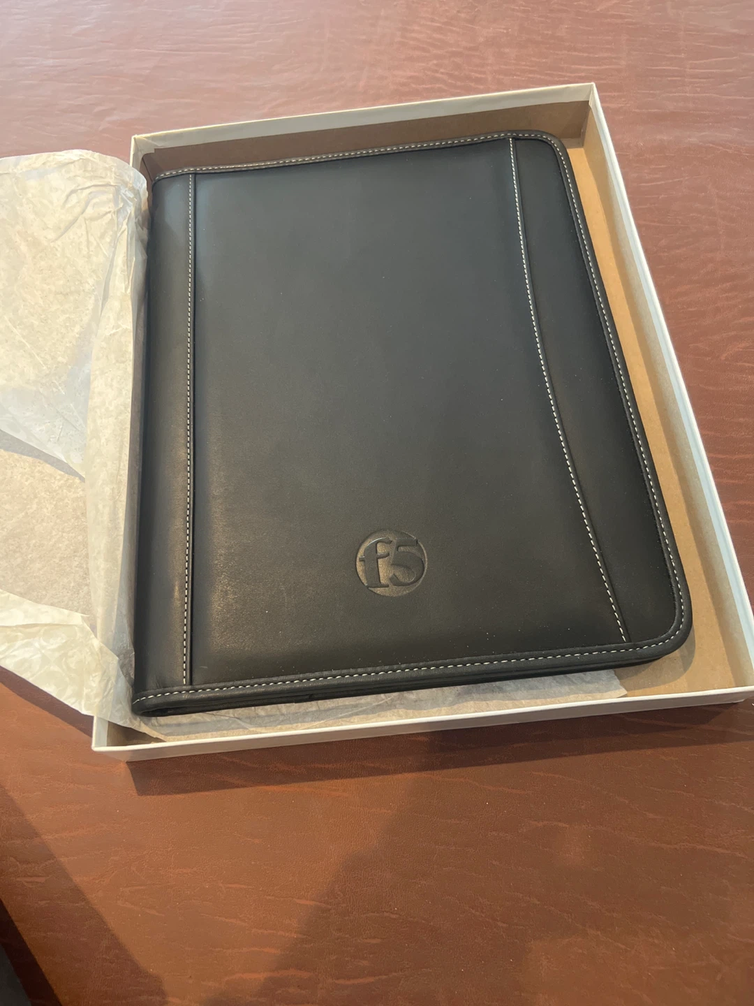 Genuine Leather Portfolio with Notepad - photo 4