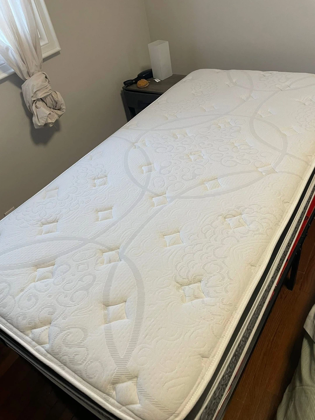 Twin Mattress and Bed Frame - photo 2