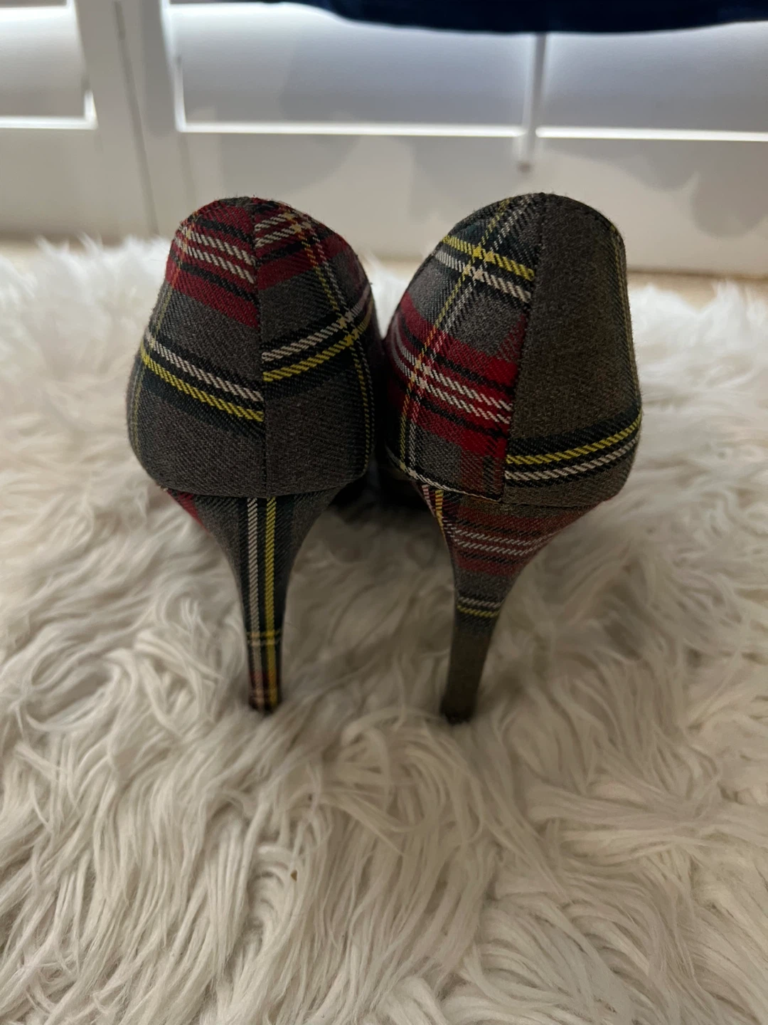 Fioni Plaid High Heel Shoes - photo 2