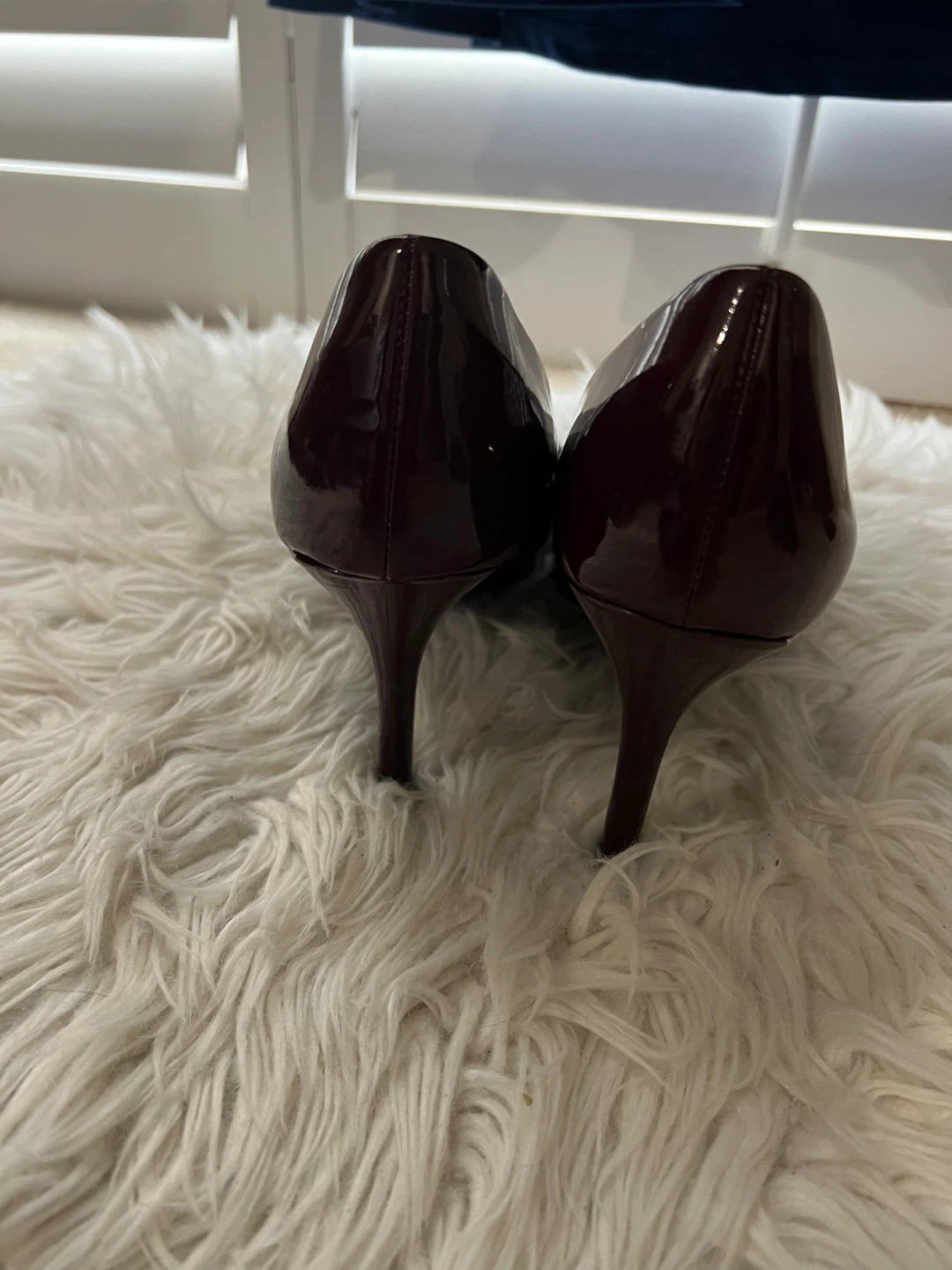 Merona Women's Burgundy Patent Heels - photo 3