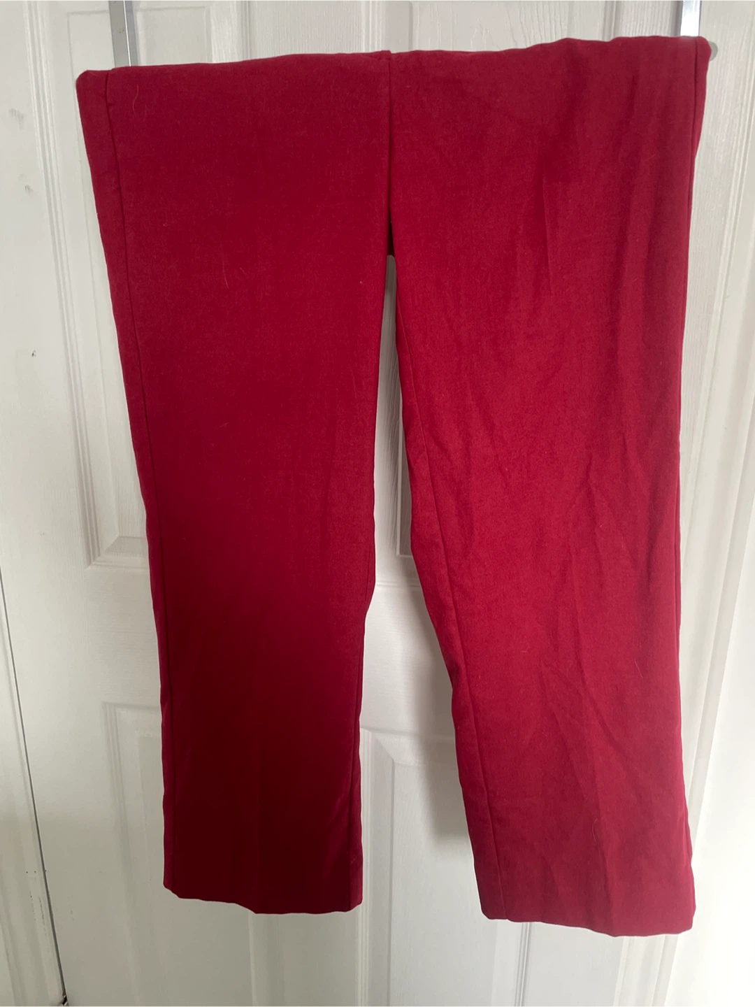 🏆Banana Republic Red Wool Blend Dress Pants Size 2
