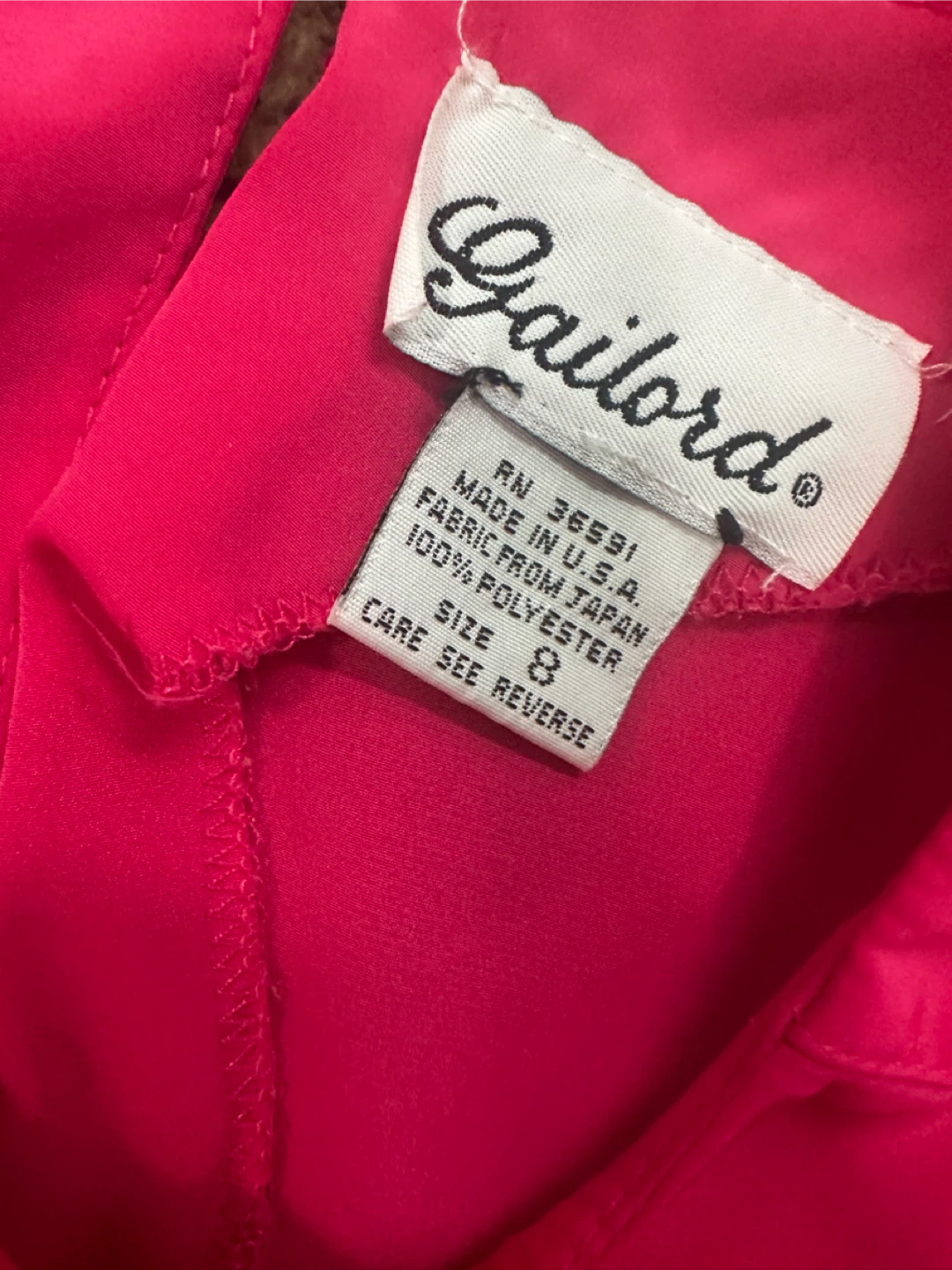 Vintage Gaylord Blouse - Size 8 - photo 2