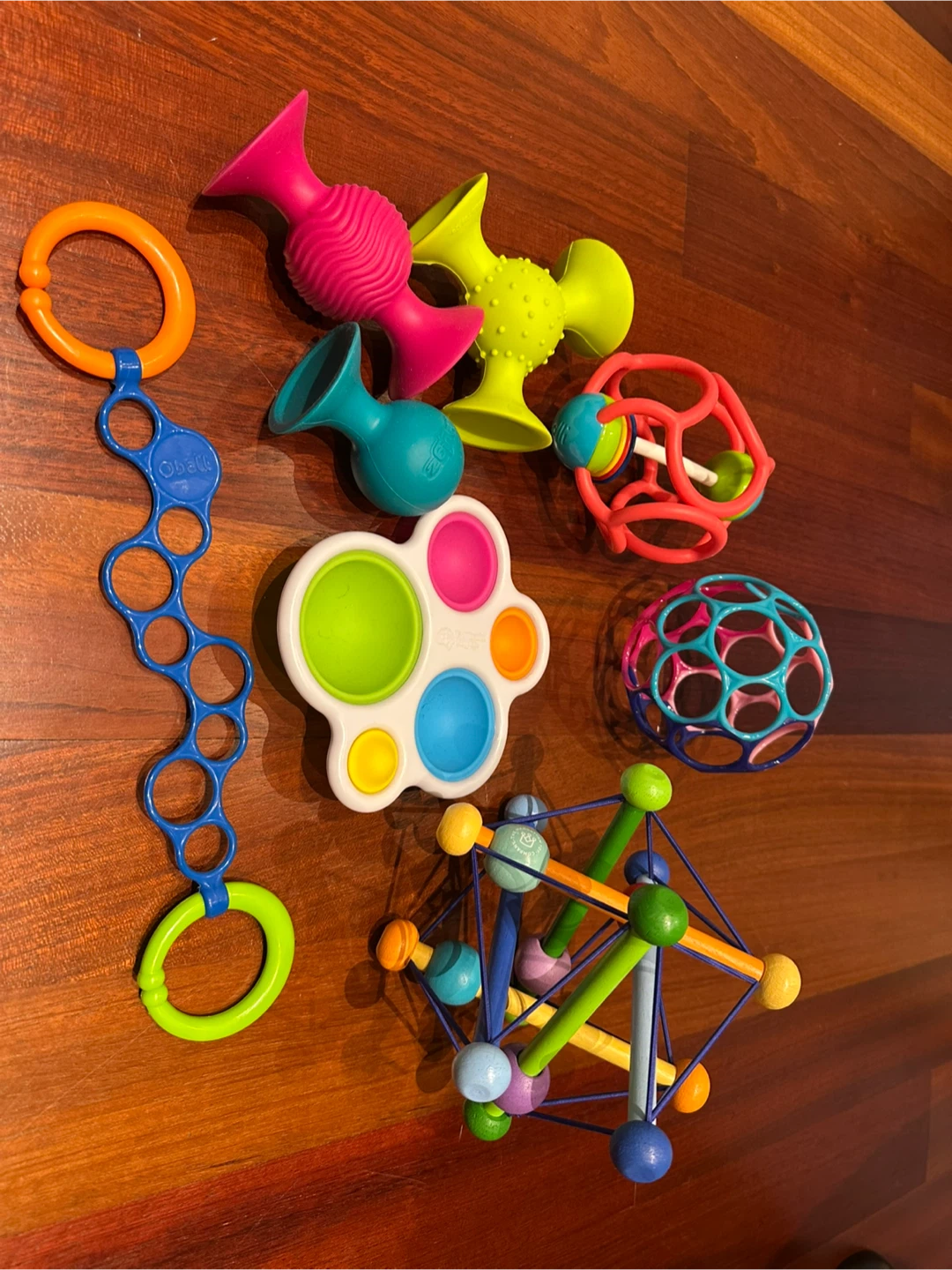 Baby Toy Bundle - Oball, Pop It & More