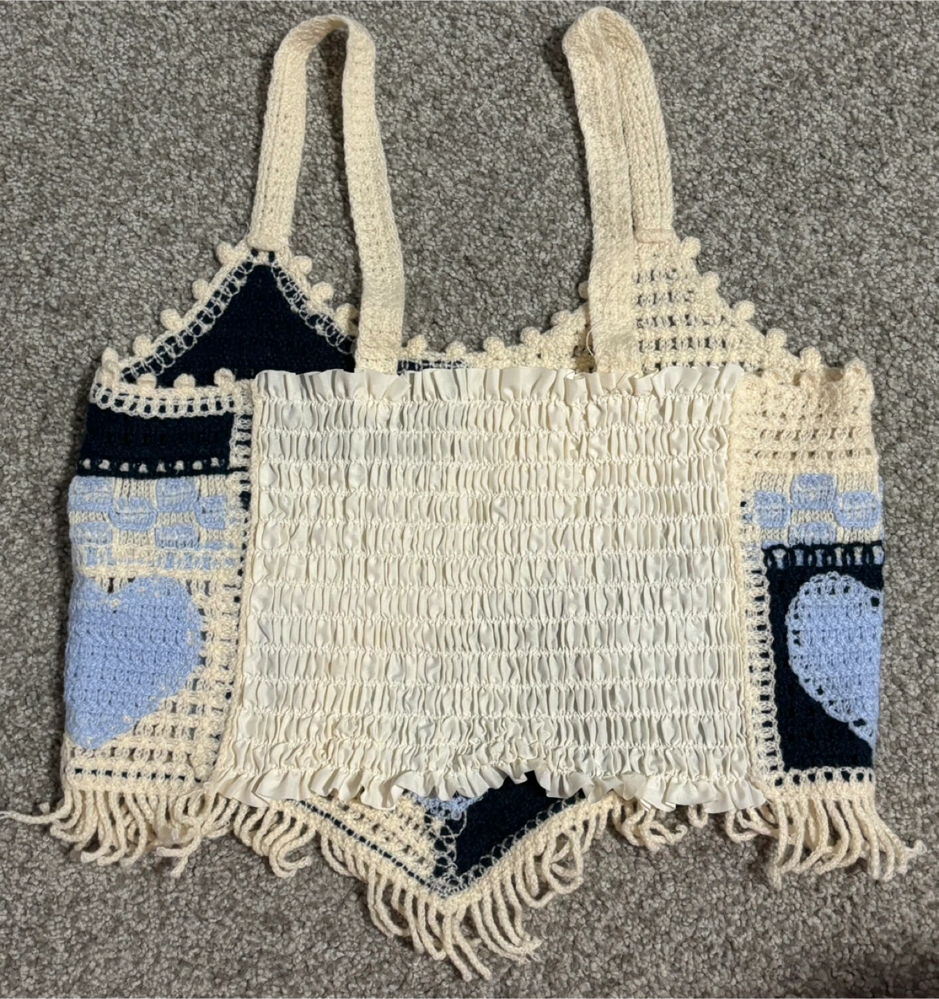 Crochet Heart Tank Top - photo 2