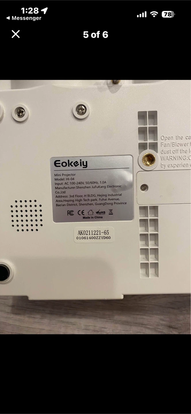 Eokeyiy Mini Projector - photo 3