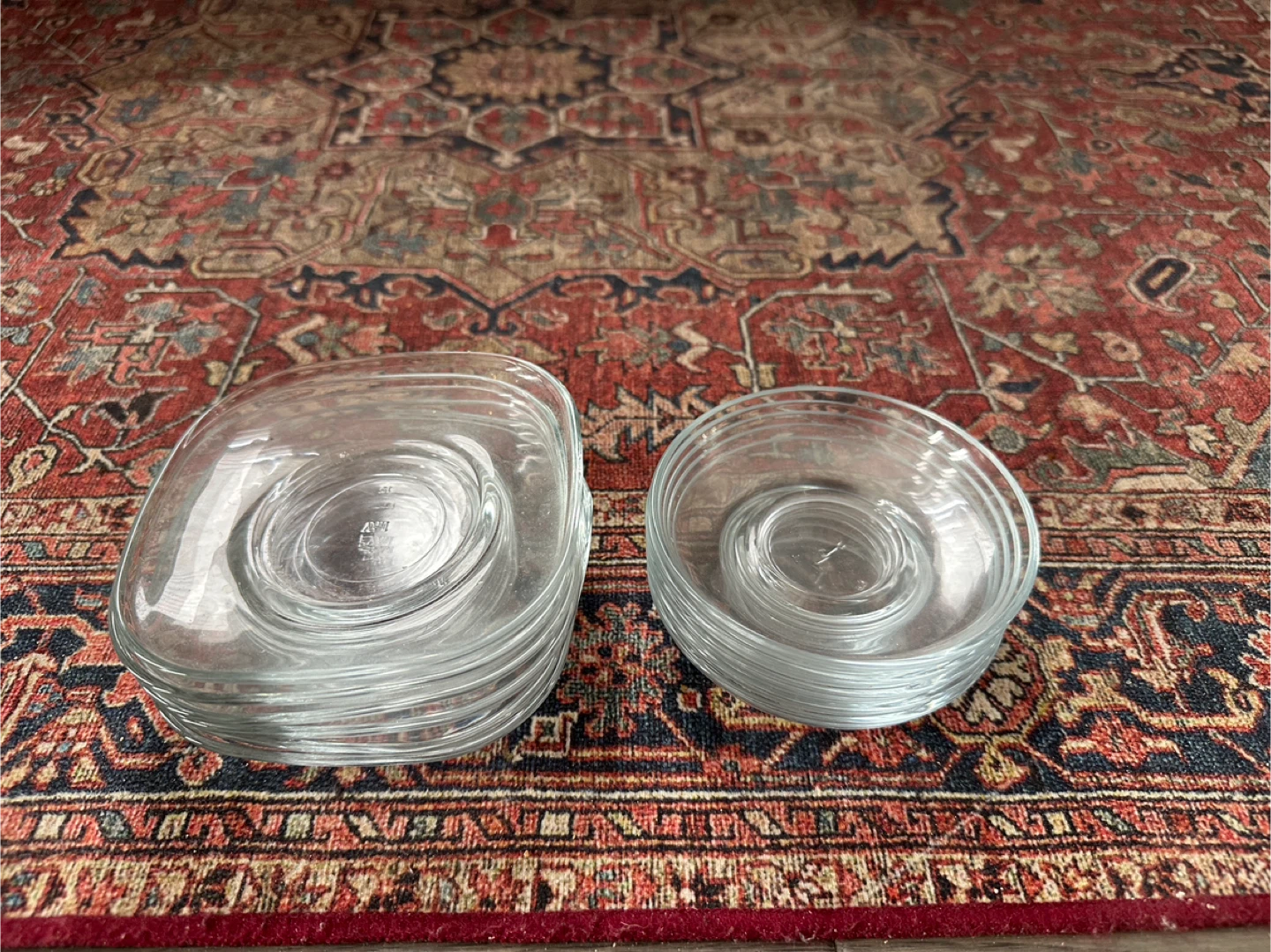 11 Small  Glass Plates - $5 - East York