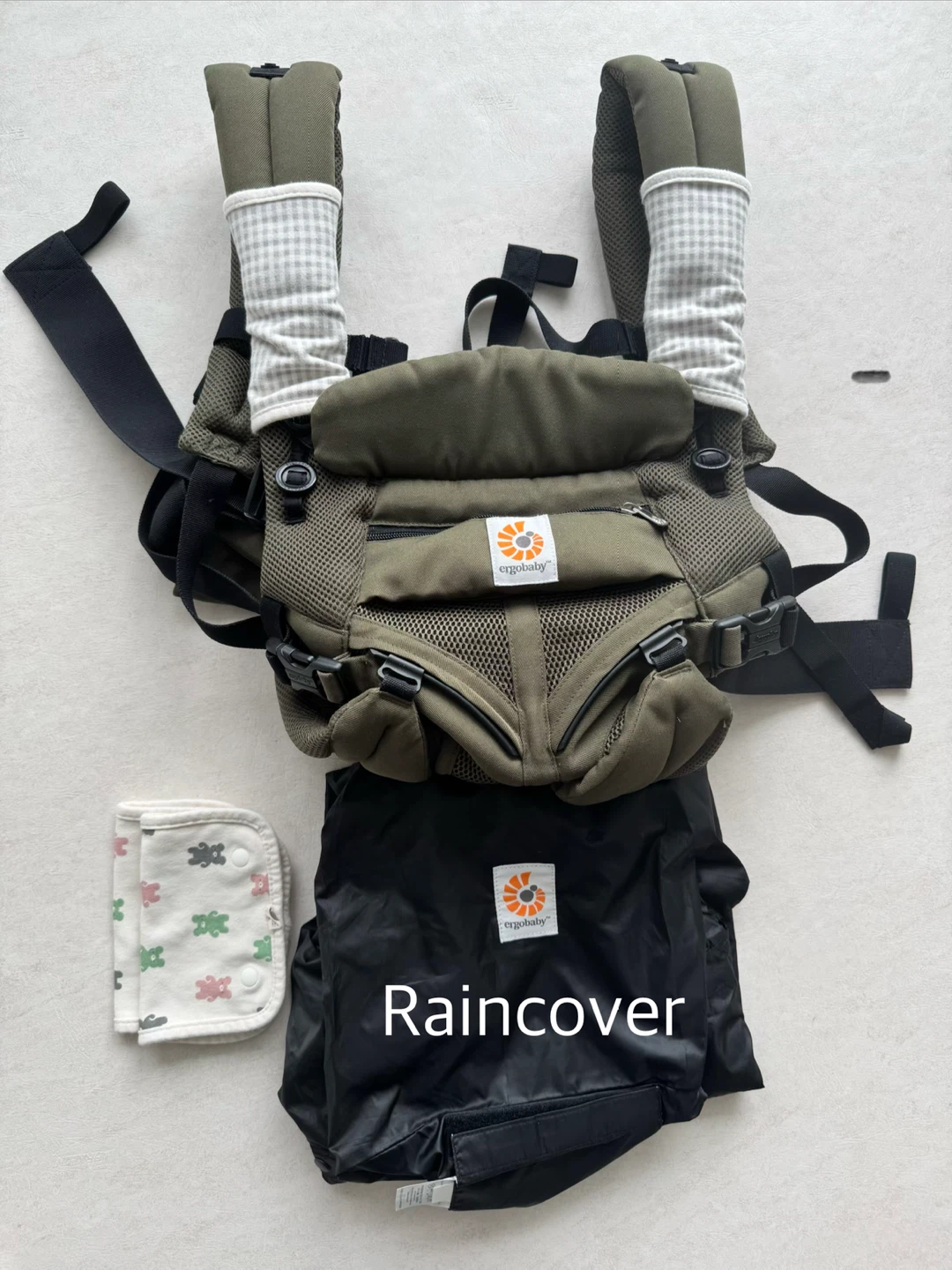 Ergobaby omni 360, raincover, strap cover