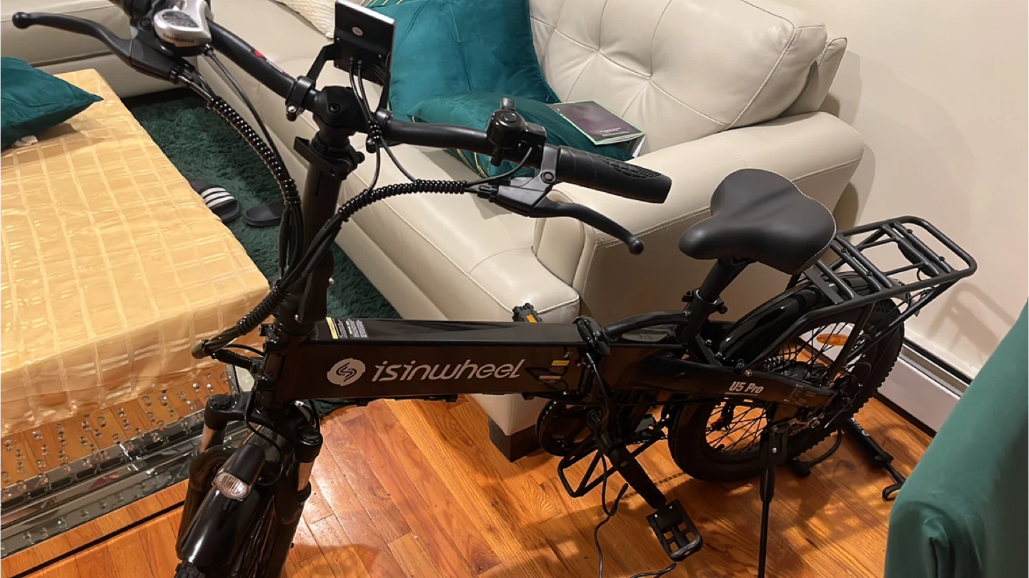 Sisinwheel US Pro Electric Folding Bike - Black