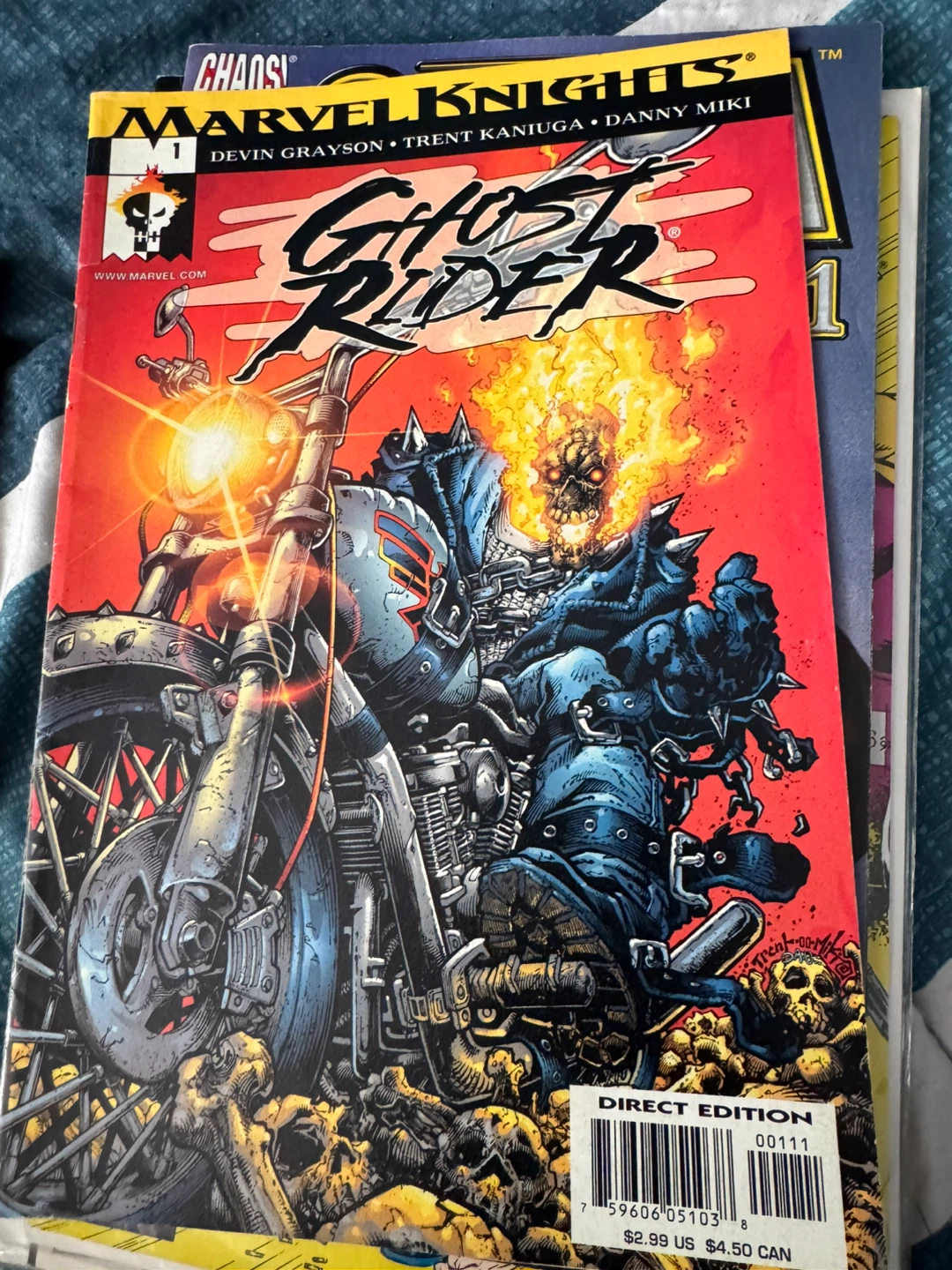 Ghost Rider #1 Marvel Knights Comic Book