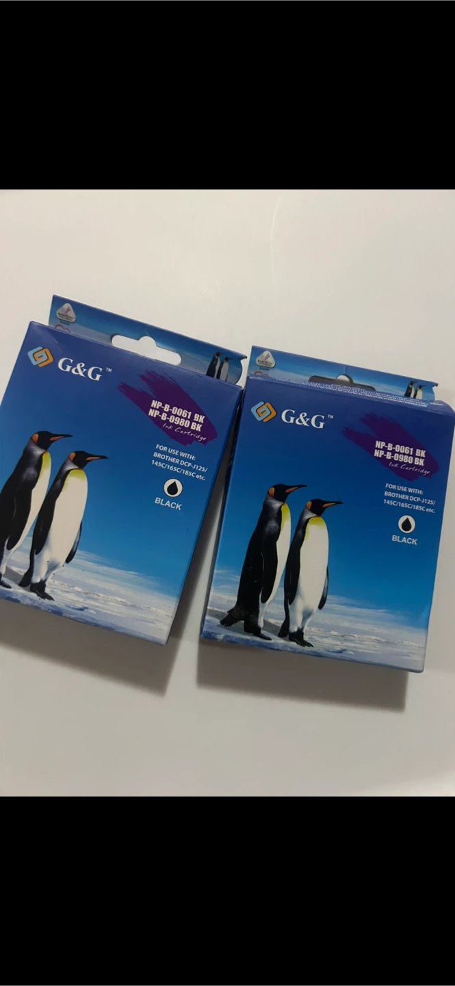 🏆 2 x G&G NP-B-0061 BK Ink Cartridges